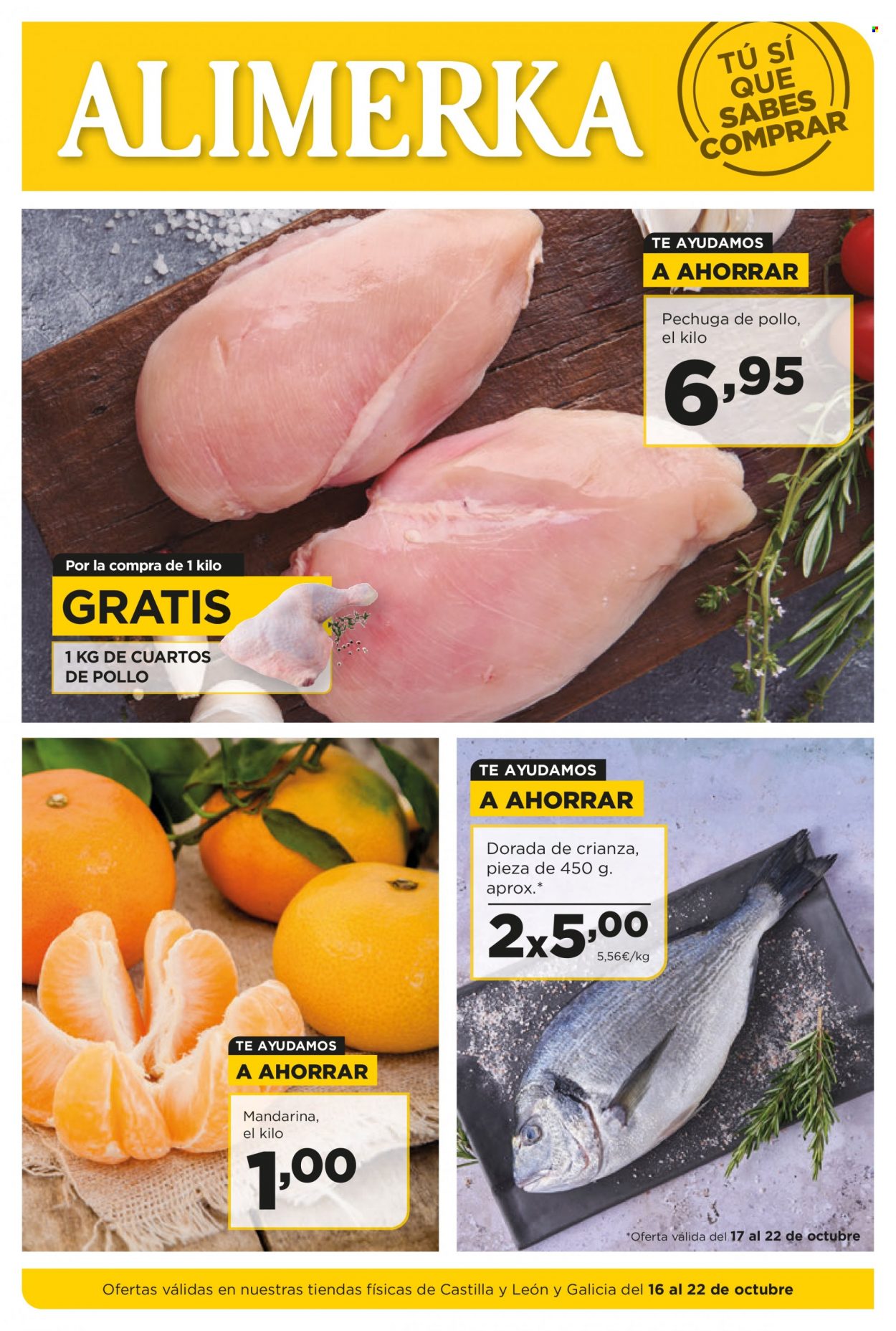 Folleto Alimerka - 16/10/23 - 22/10/23. Página 1