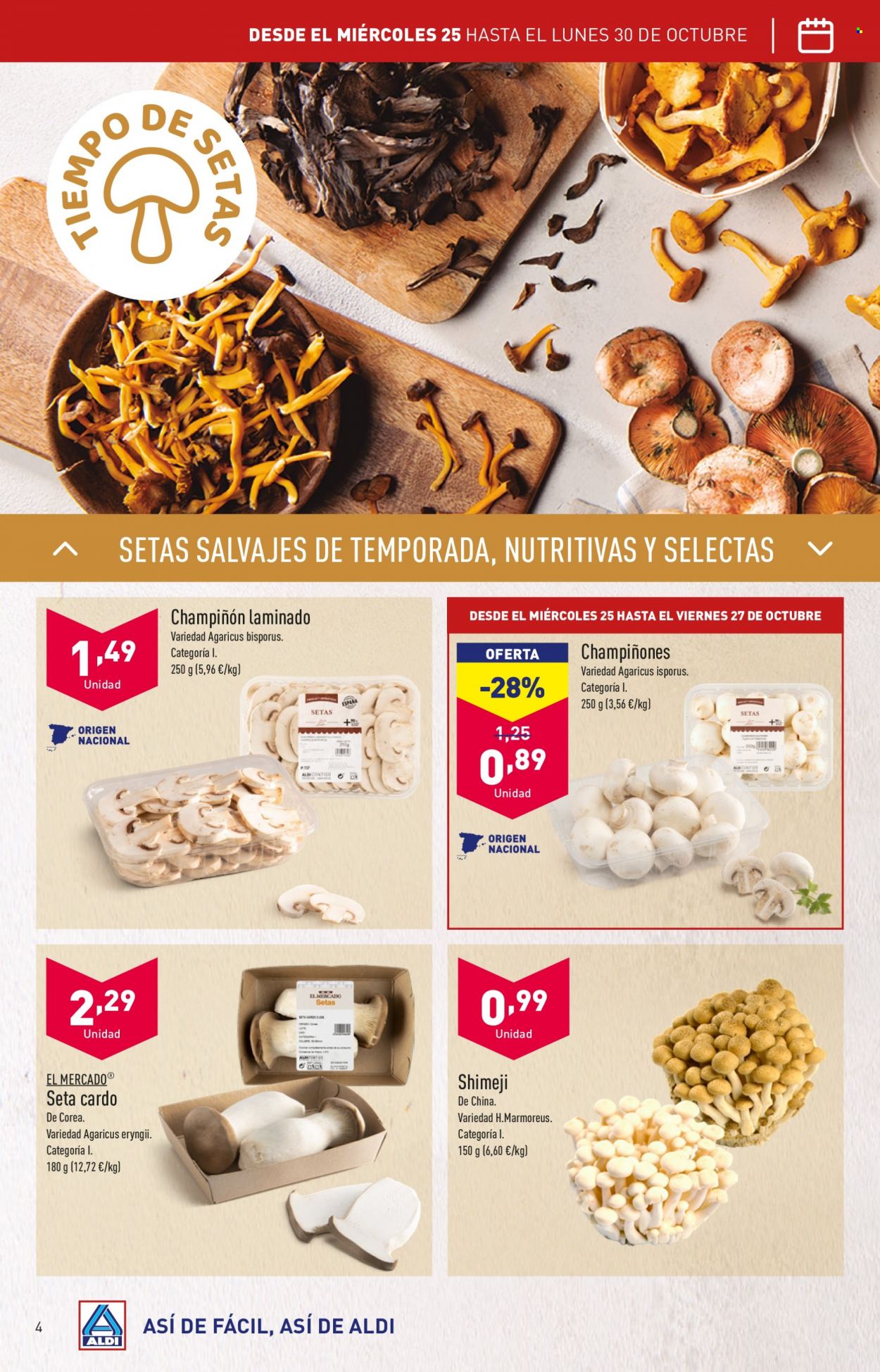 Folleto Aldi - 25/10/23 - 30/10/23. Página 4