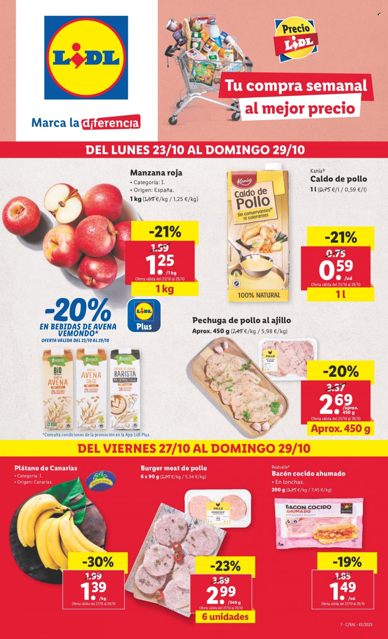 Folleto Lidl - 23/10/23 - 29/10/23. Página 1
