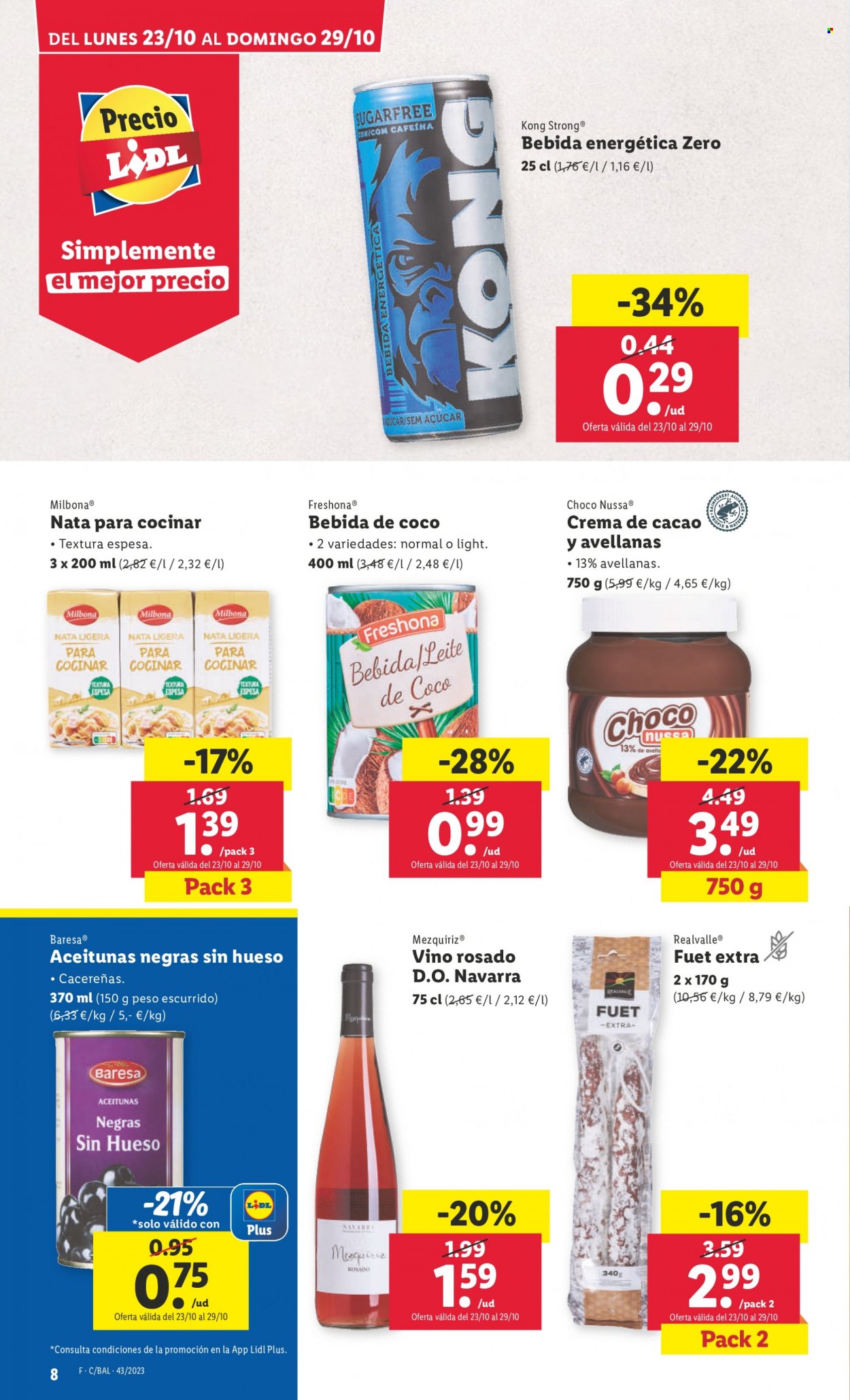 Folleto Lidl - 23/10/23 - 29/10/23. Página 8
