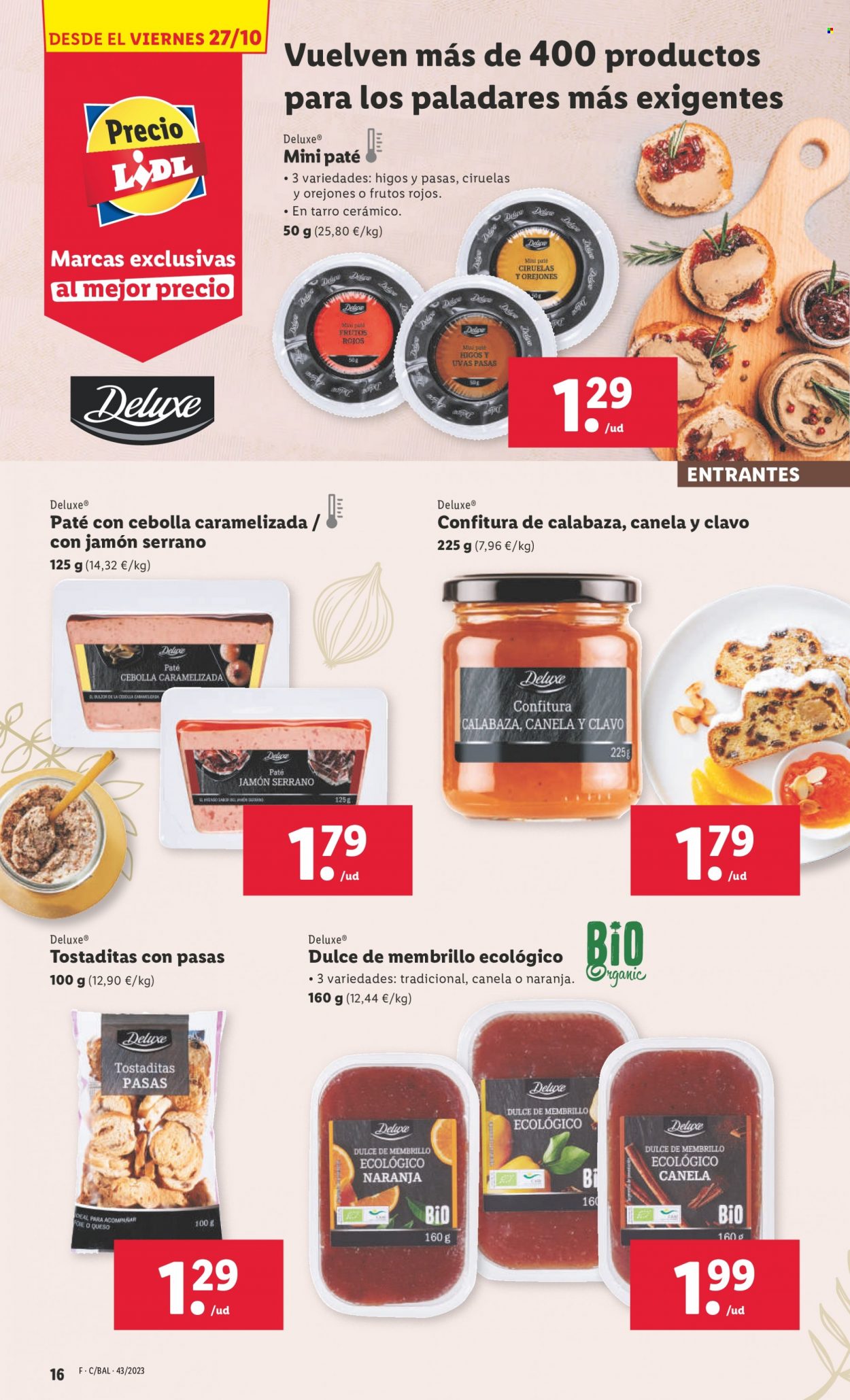 Folleto Lidl - 23/10/23 - 29/10/23. Página 16