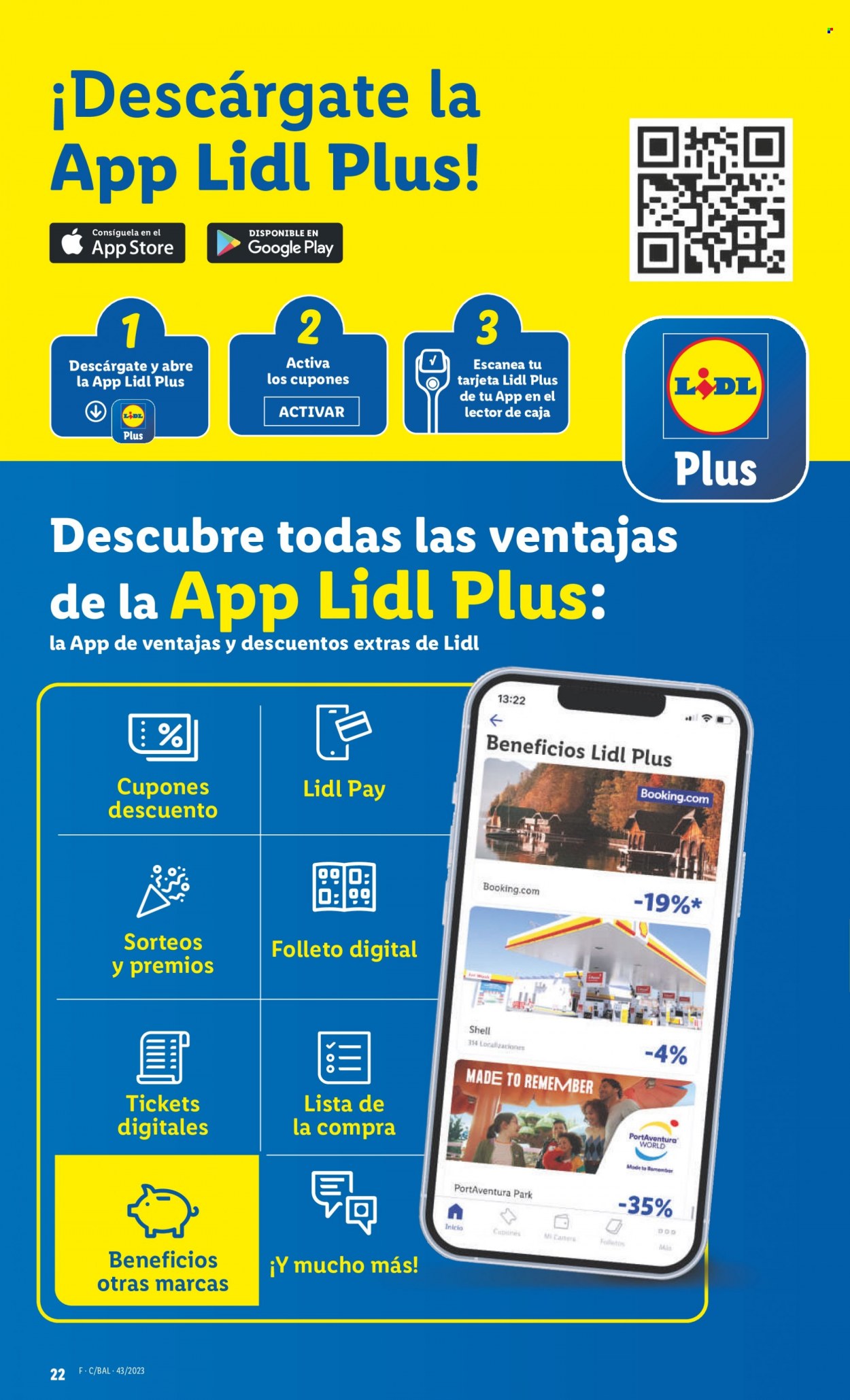 Folleto Lidl - 23/10/23 - 29/10/23. Página 22