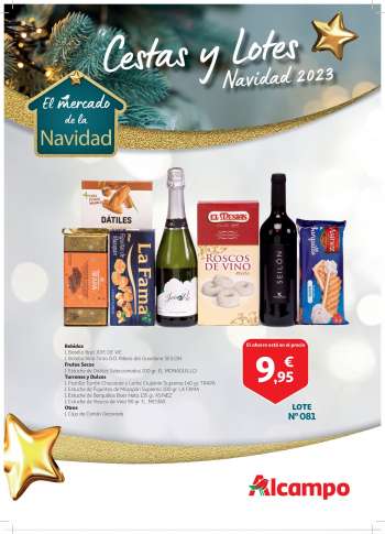 Folleto actual Alcampo - 19/10/23 - 31/12/23.