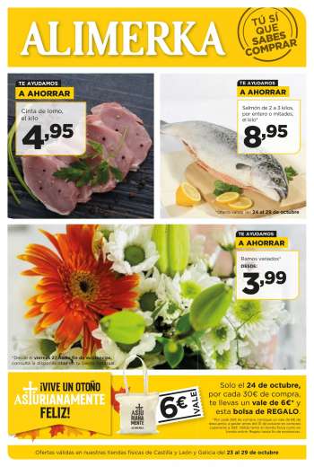 Folleto actual Alimerka - 23/10/23 - 29/10/23.