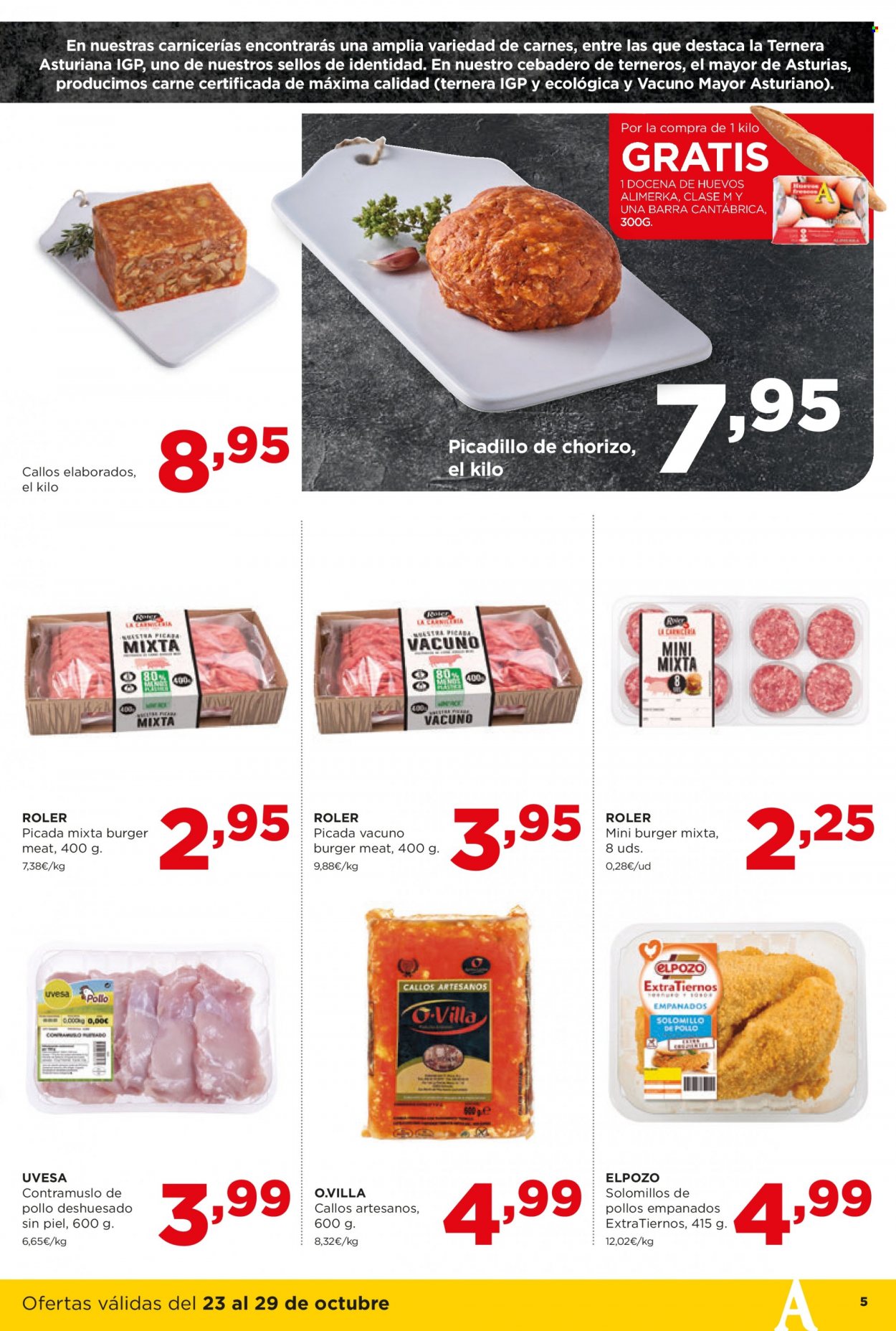 Folleto Alimerka - 23/10/23 - 29/10/23. Página 5