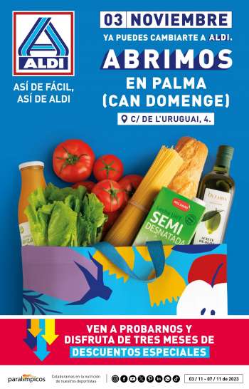 Folleto actual Aldi - 03/11/23 - 07/11/23.