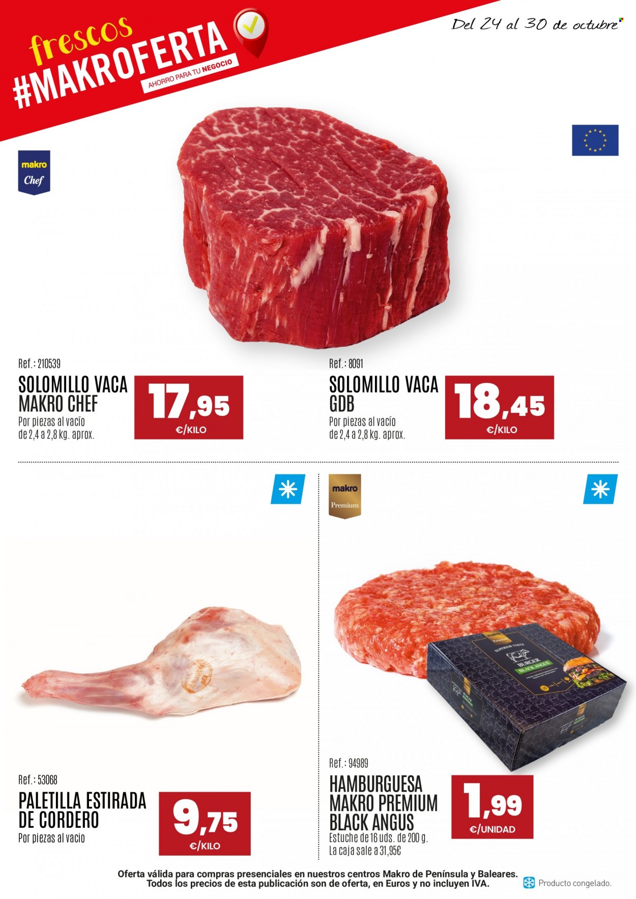 Folleto Makro - 24/10/23 - 30/10/23. Página 1