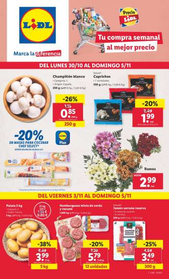 Folleto actual Lidl - 30/10/23 - 05/11/23.