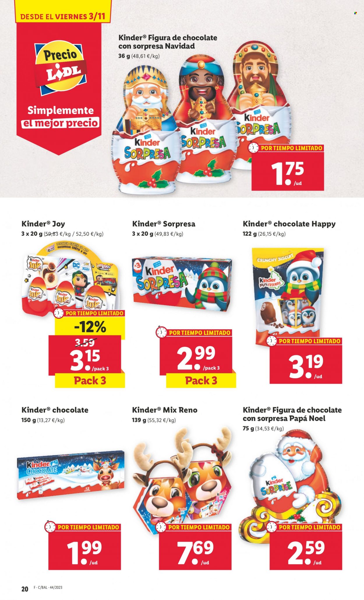 Folleto Lidl - 30/10/23 - 05/11/23. Página 20