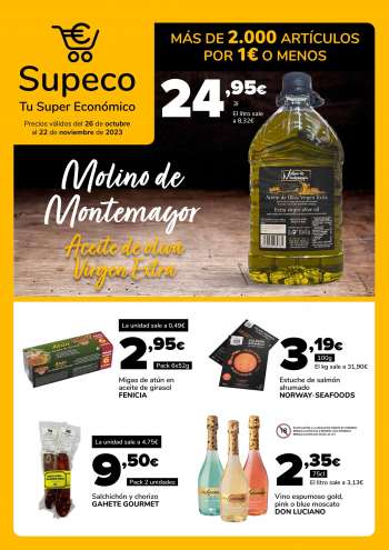 Folleto actual Supeco - 26/10/23 - 22/11/23.