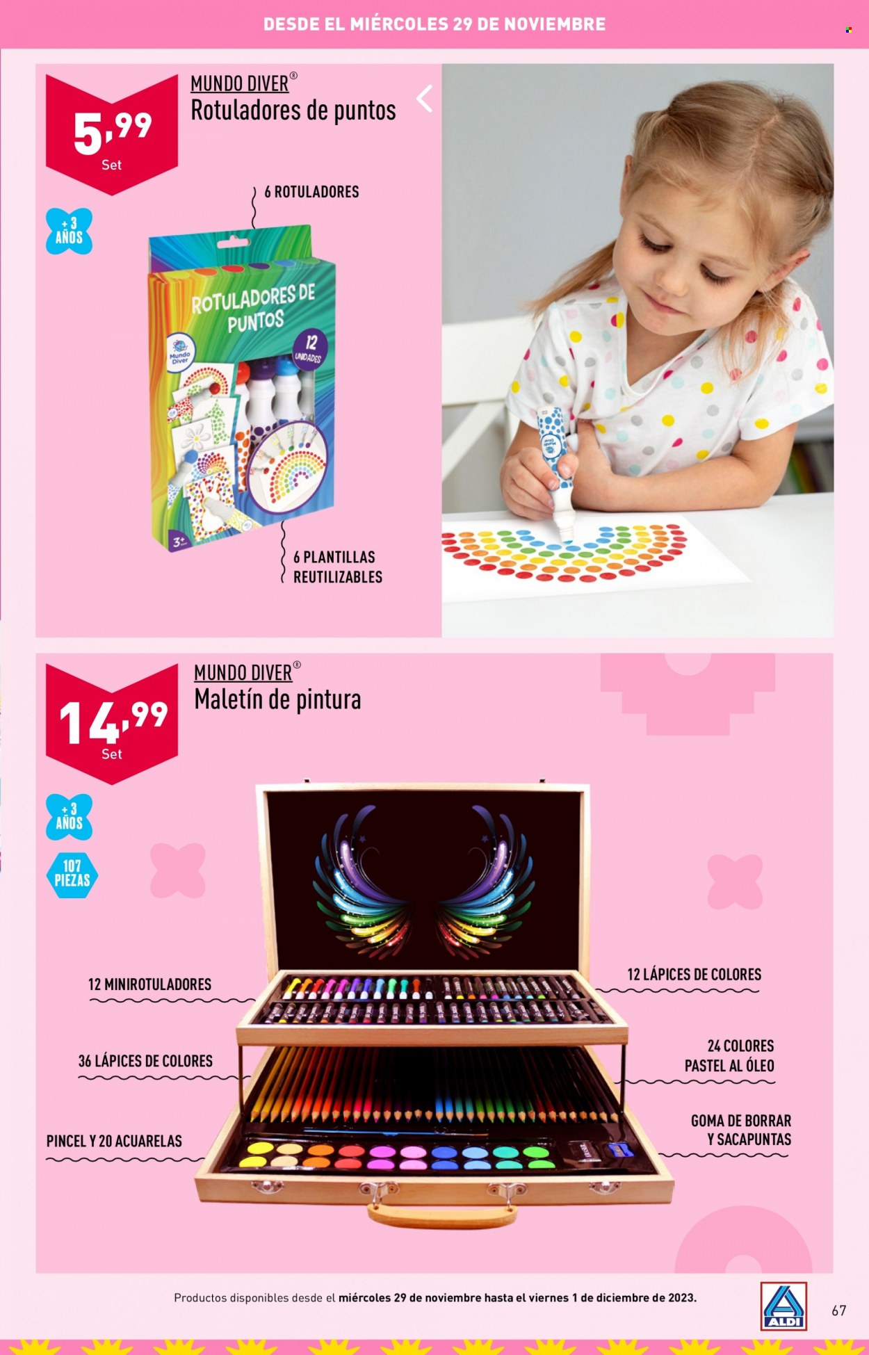 Folleto Aldi. Página 67