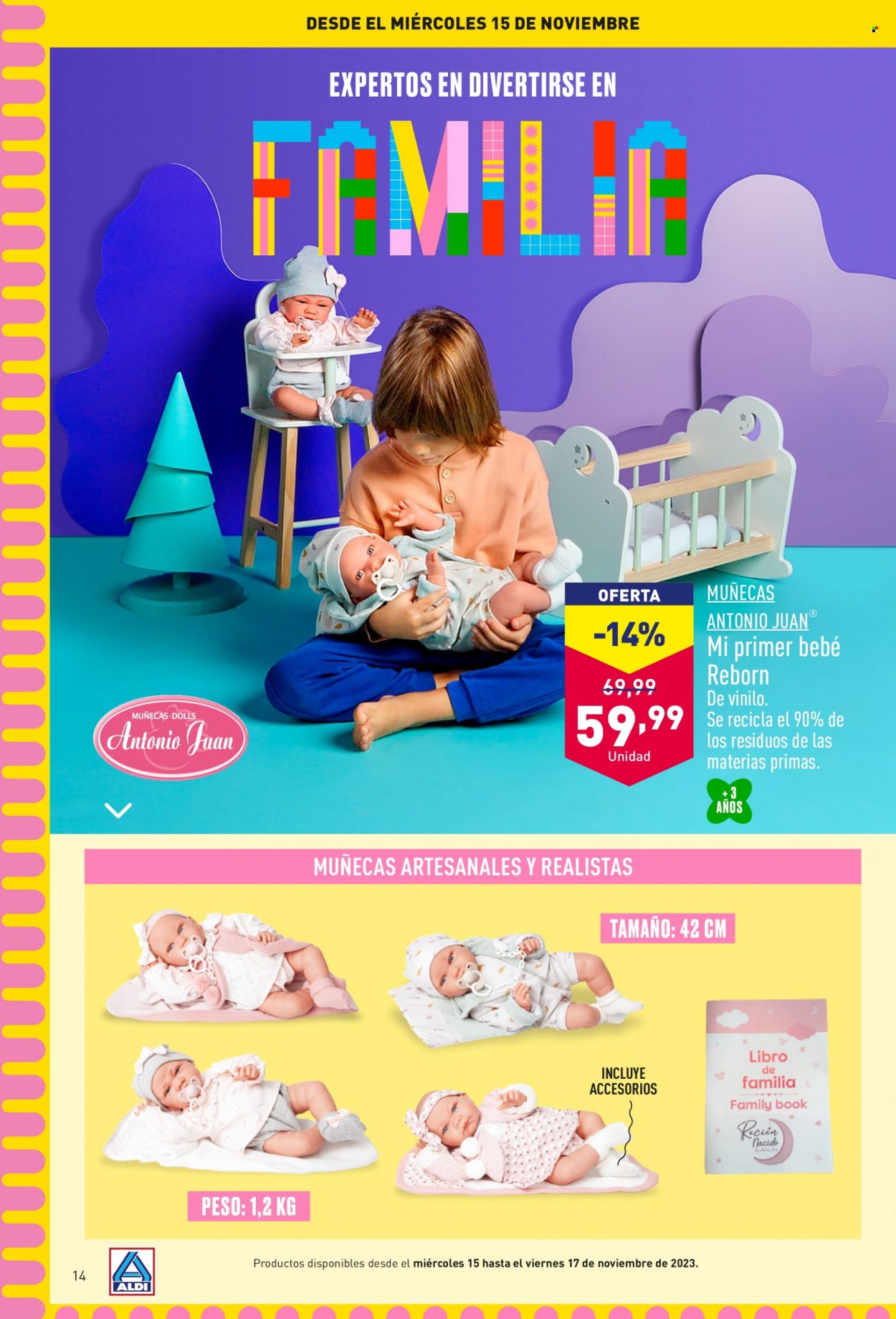 Folleto Aldi - 15/11/23 - 21/11/23. Página 14