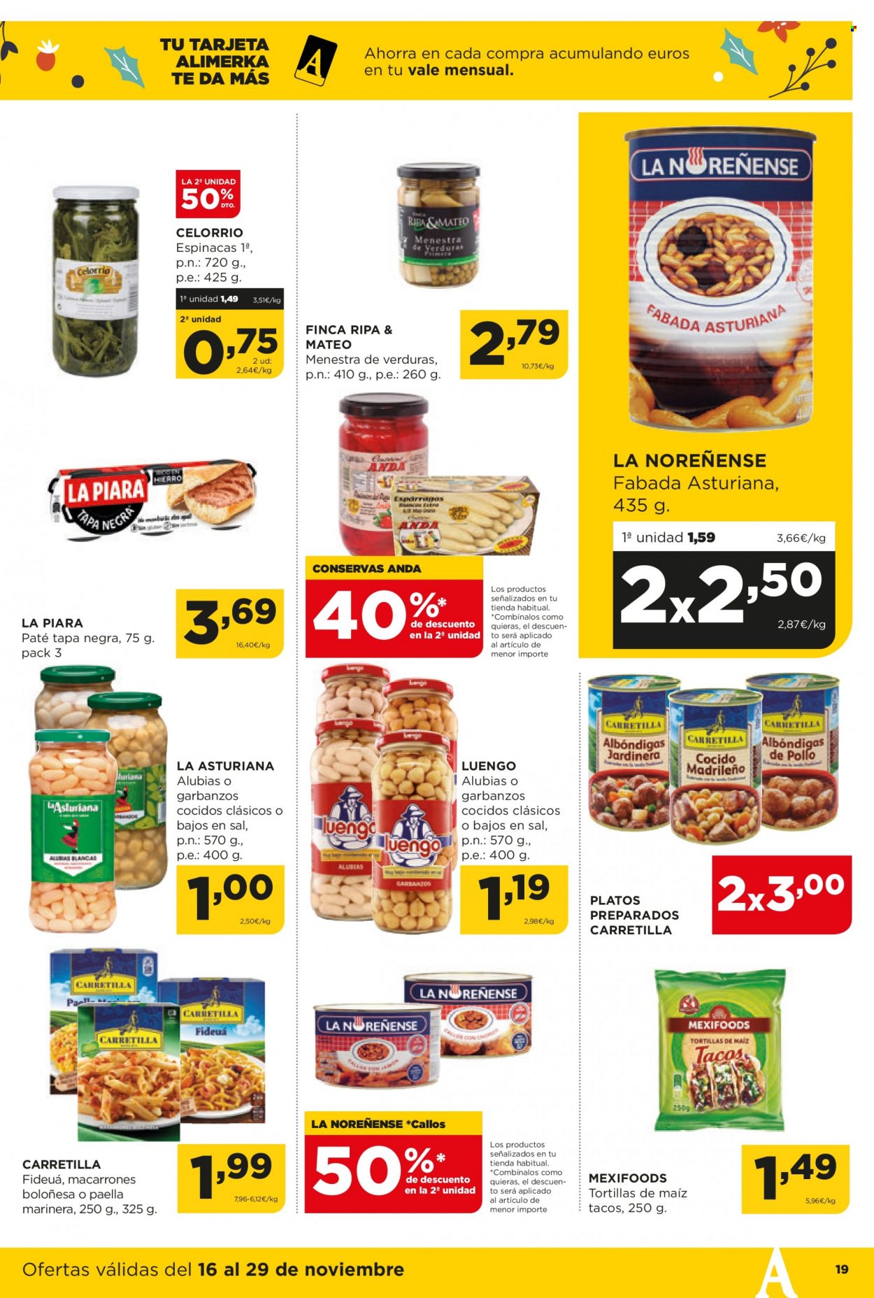 Folleto Alimerka - 16/11/23 - 29/11/23. Página 19