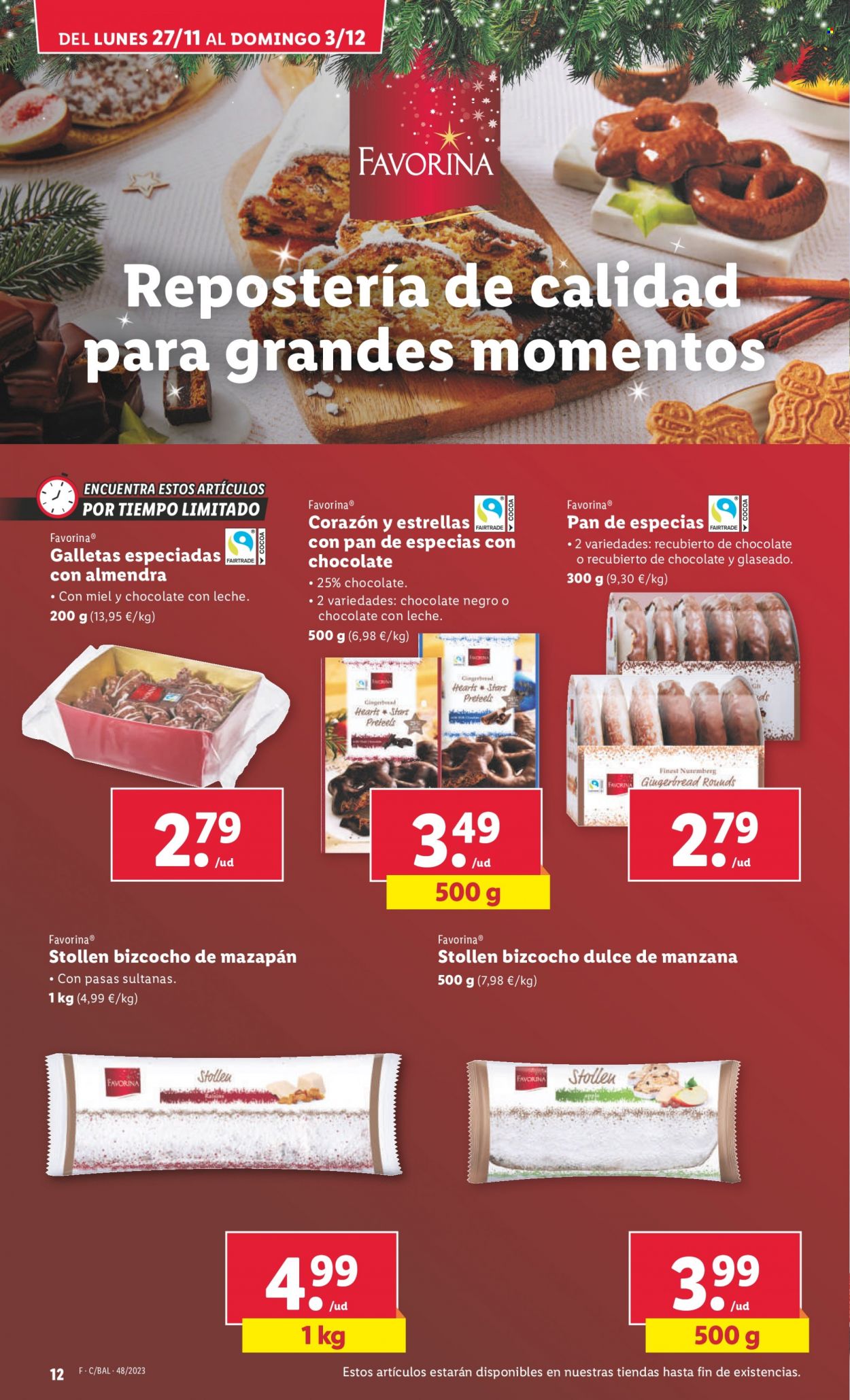 Folleto Lidl - 27/11/23 - 03/12/23. Página 12