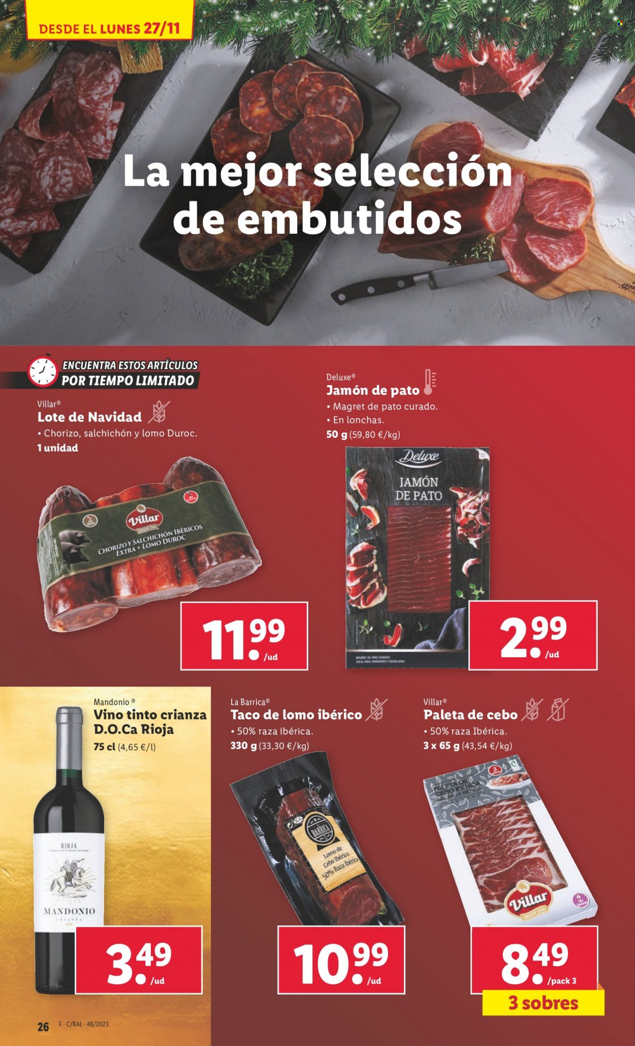 Folleto Lidl - 27/11/23 - 03/12/23. Página 26