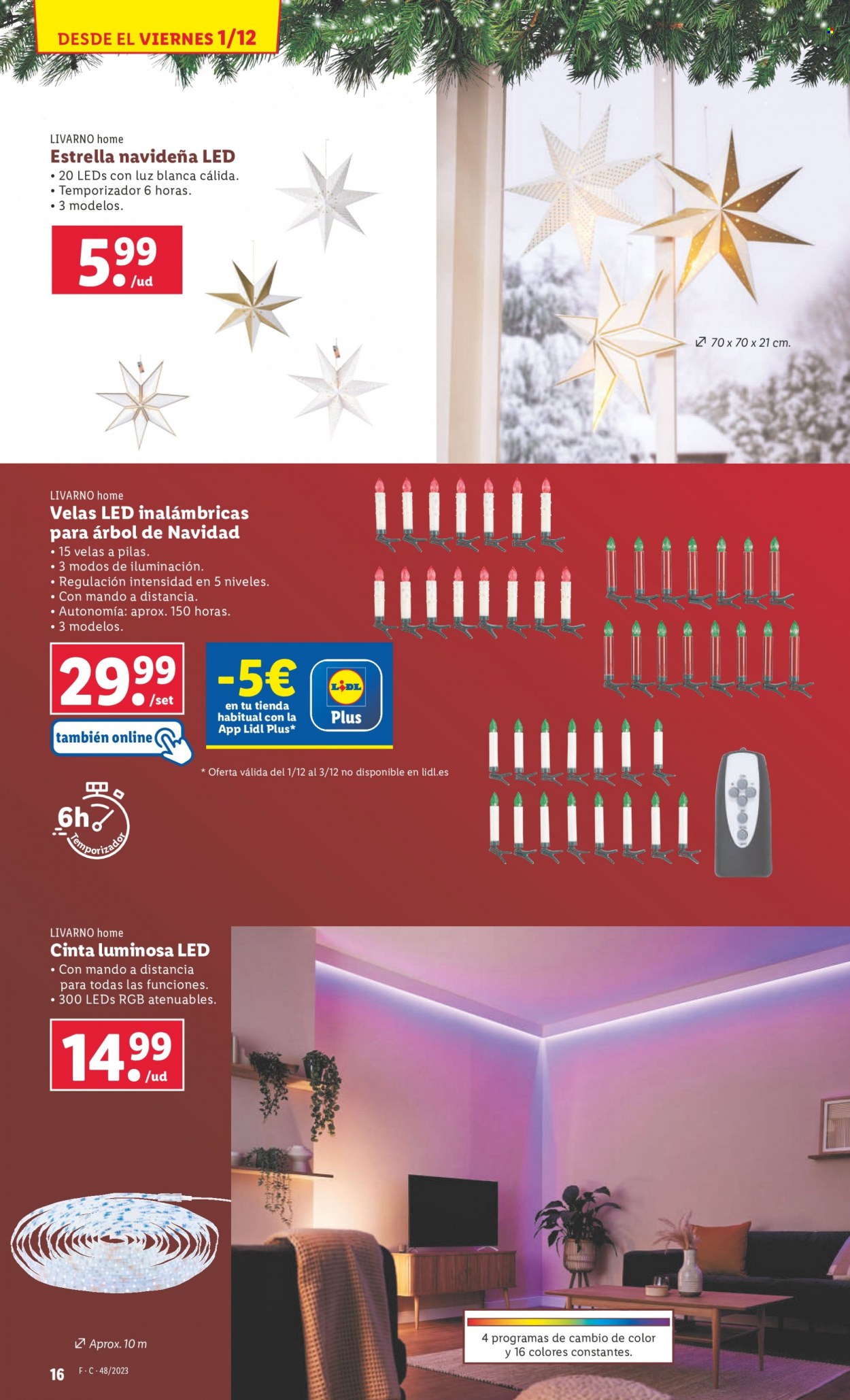 Folleto Lidl - 27/11/23 - 03/12/23. Página 44