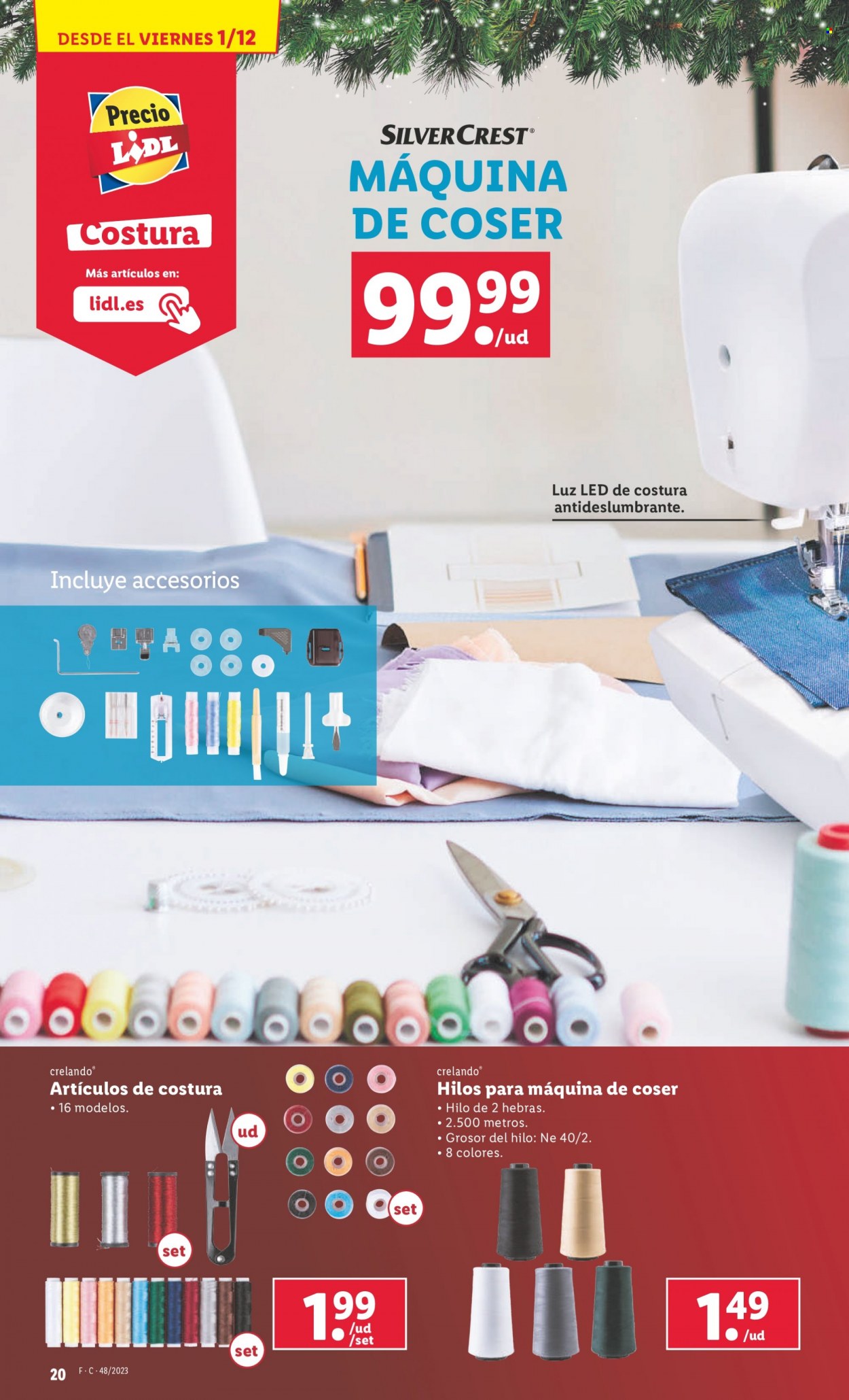 Folleto Lidl - 27/11/23 - 03/12/23. Página 48