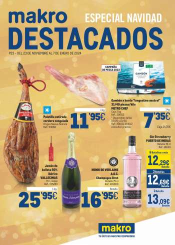 Folleto actual Makro - 23/11/23 - 07/01/24.