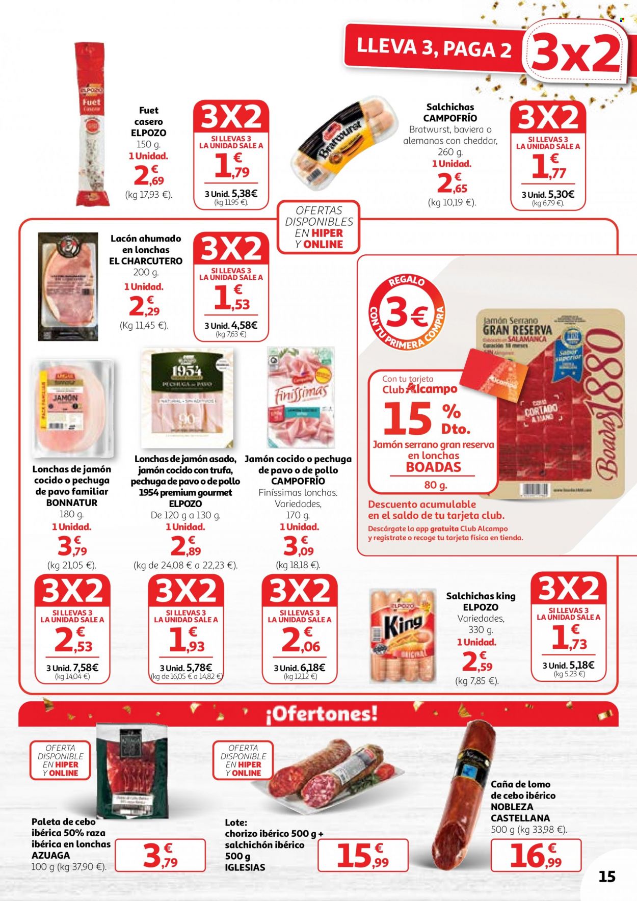 Folleto Alcampo - 23/11/23 - 11/12/23. Página 15