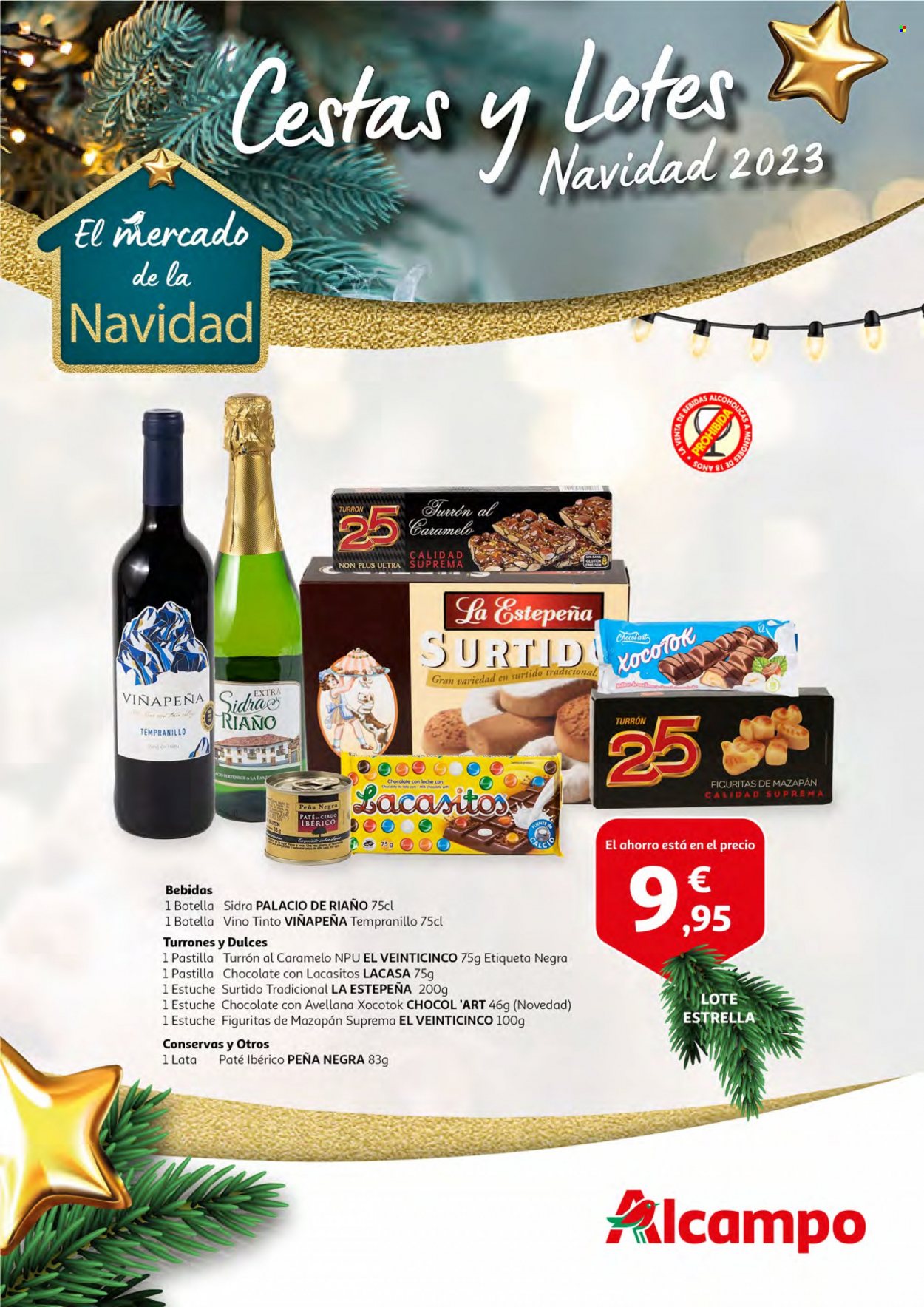 Folleto Alcampo. Página 1