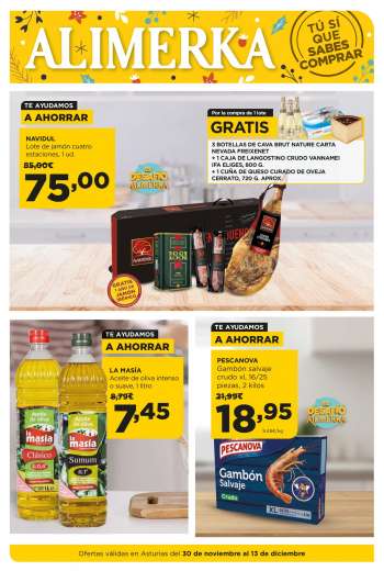 Folleto actual Alimerka - 30/11/23 - 13/12/23.