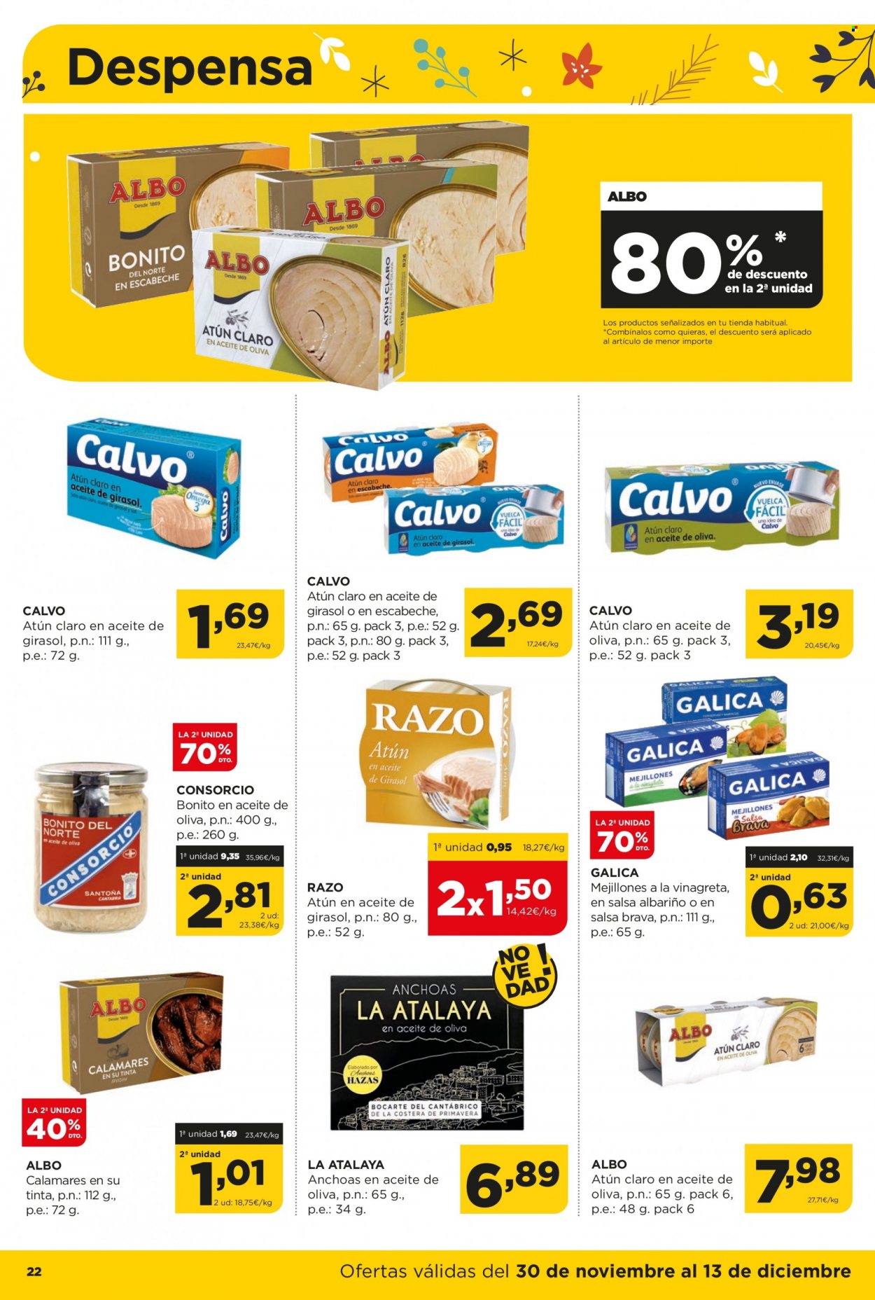 Folleto Alimerka - 30/11/23 - 13/12/23. Página 22