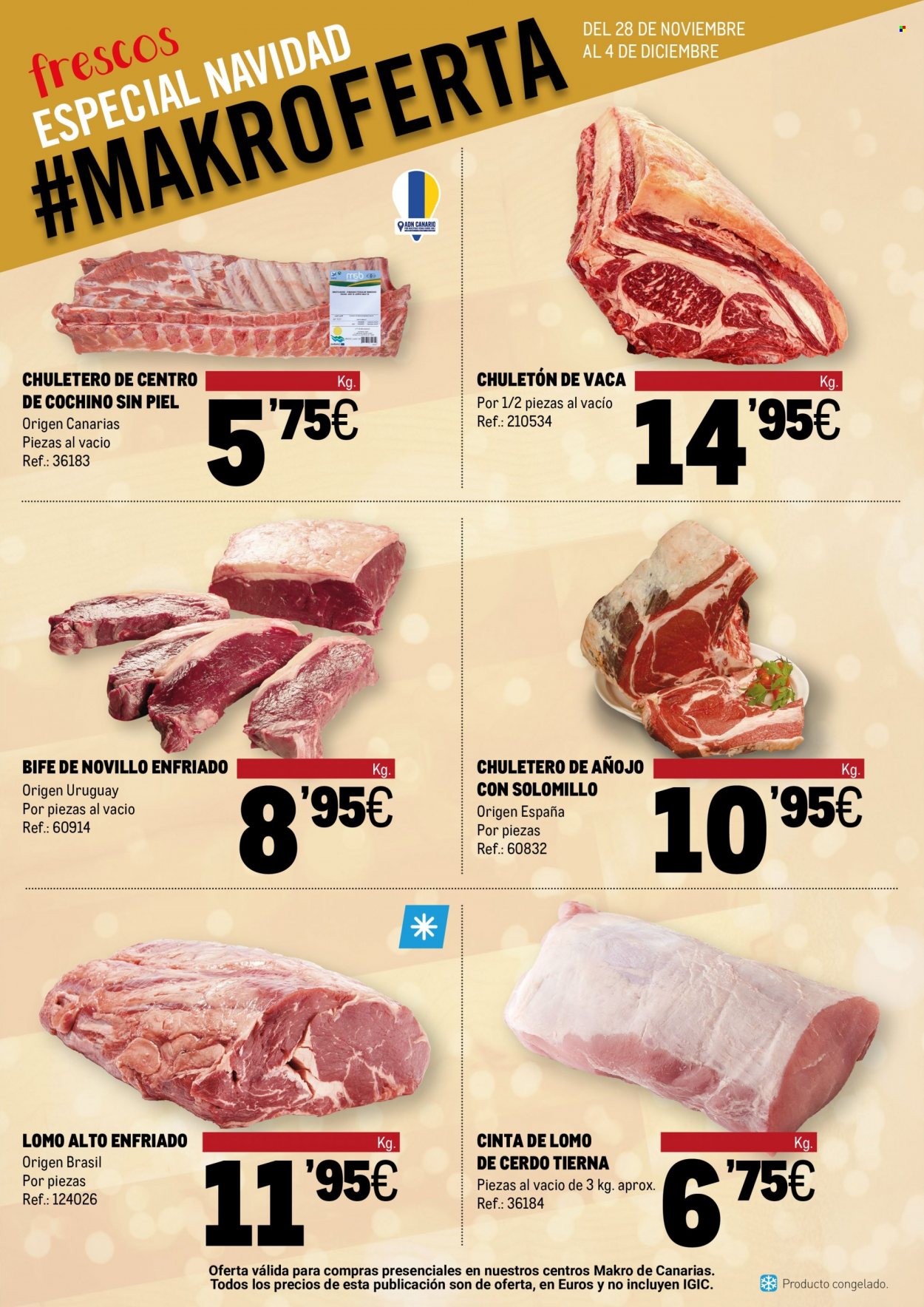 Folleto Makro - 28/11/23 - 04/12/23. Página 1
