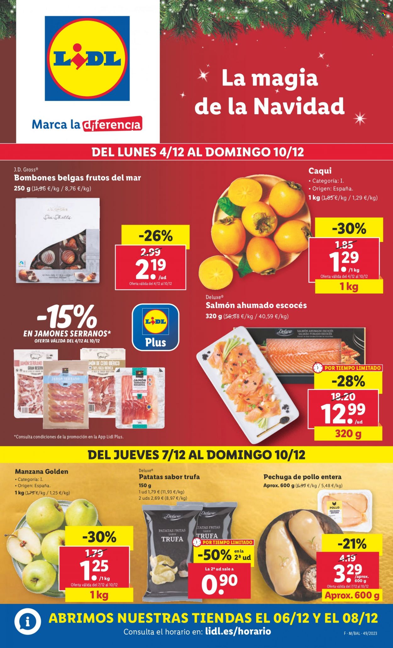 Folleto Lidl - 04/12/23 - 10/12/23. Página 1
