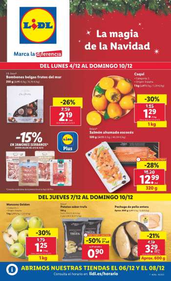 Folleto actual Lidl - 04/12/23 - 10/12/23.