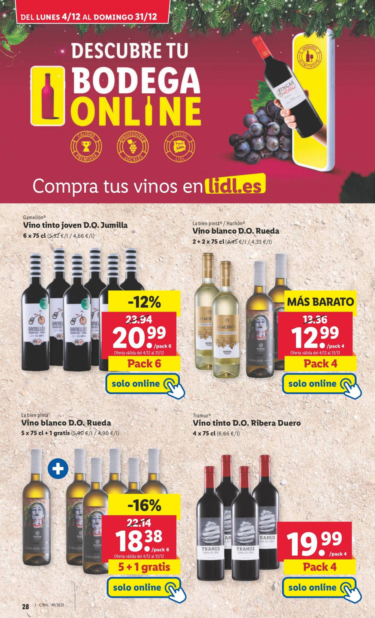 Folleto Lidl - 04/12/23 - 10/12/23. Página 28