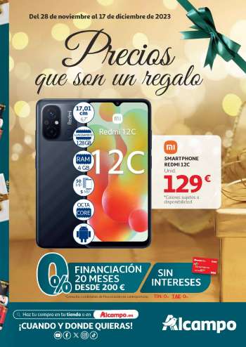 Folleto actual Alcampo - 28/11/23 - 17/12/23.