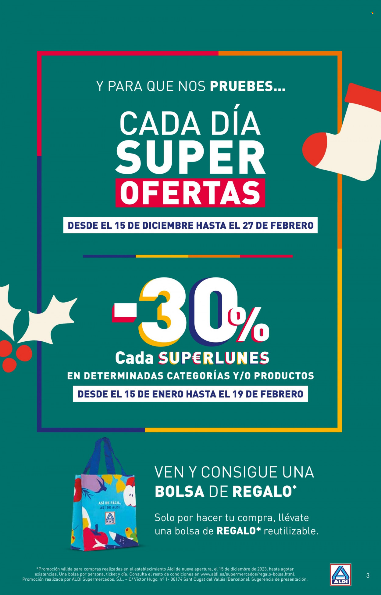 Folleto Aldi - 15/12/23 - 19/12/23. Página 3
