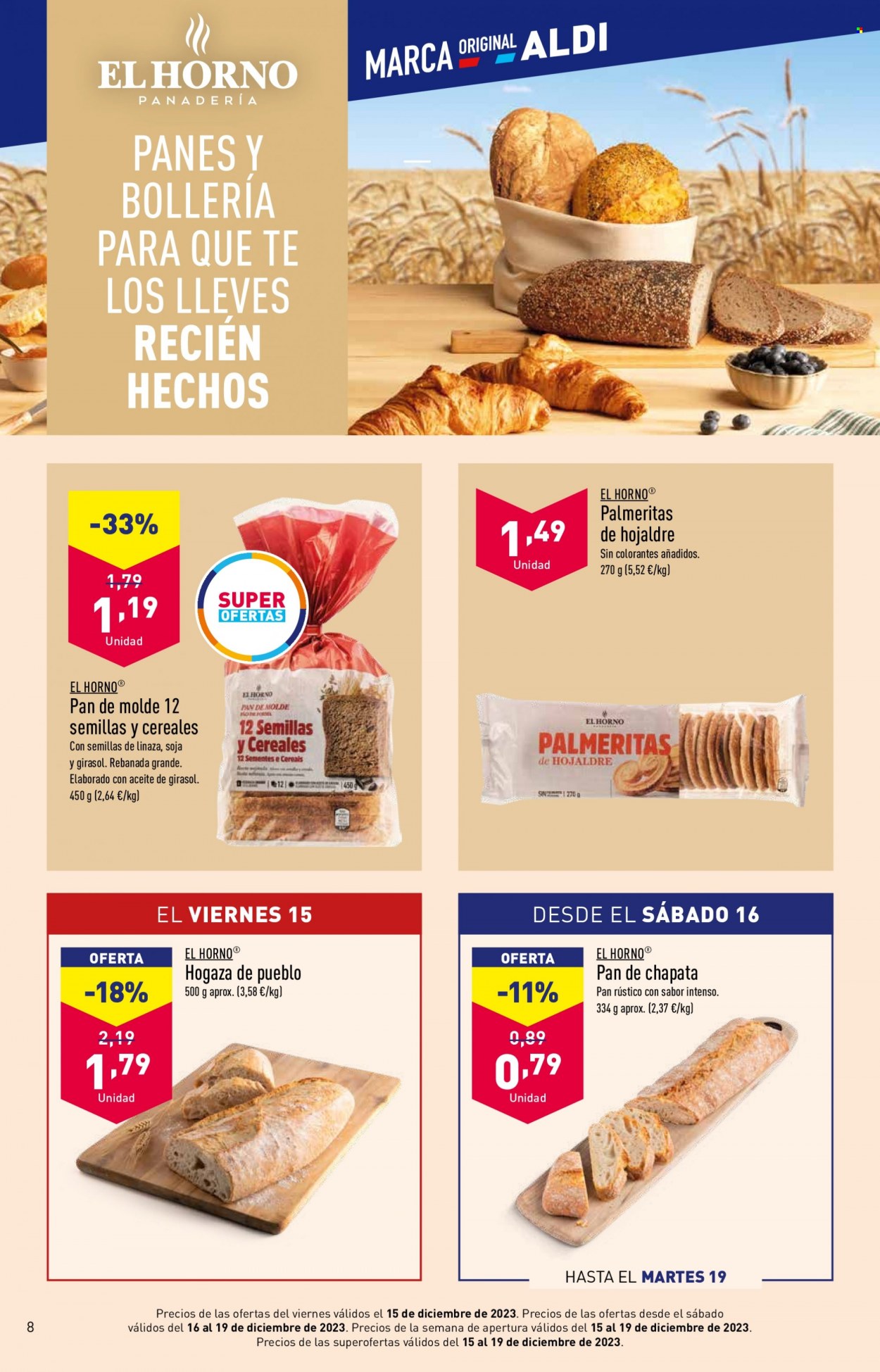 Folleto Aldi - 15/12/23 - 19/12/23. Página 8