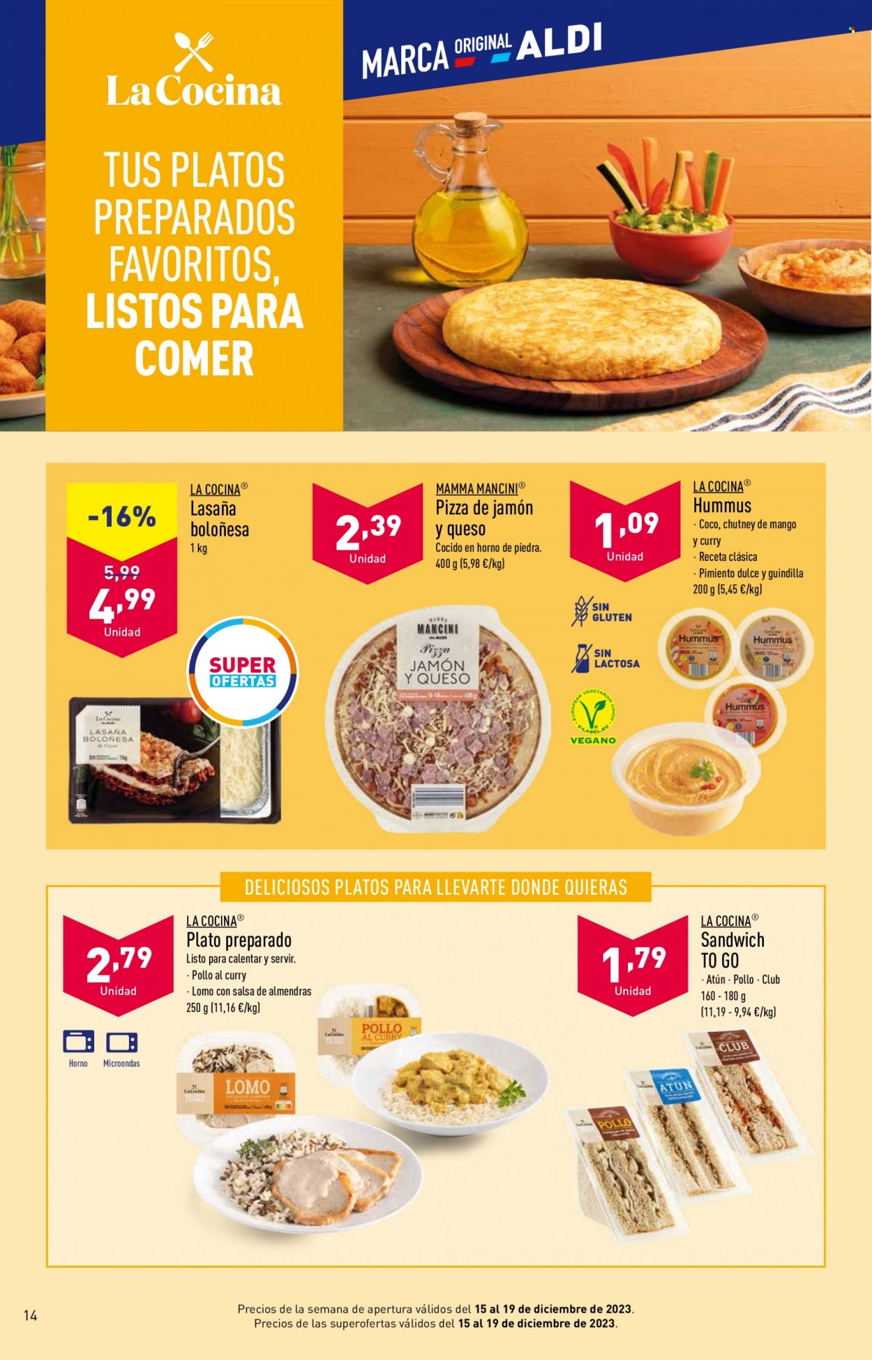 Folleto Aldi - 15/12/23 - 19/12/23. Página 14