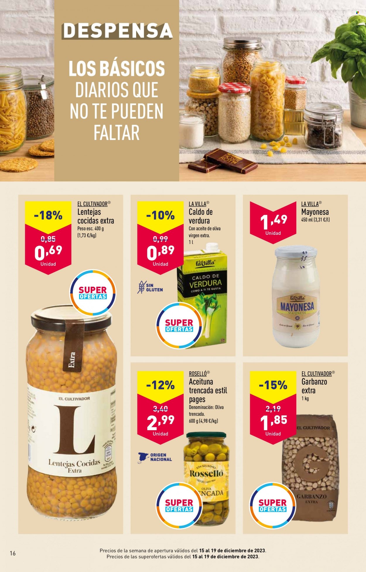Folleto Aldi - 15/12/23 - 19/12/23. Página 16