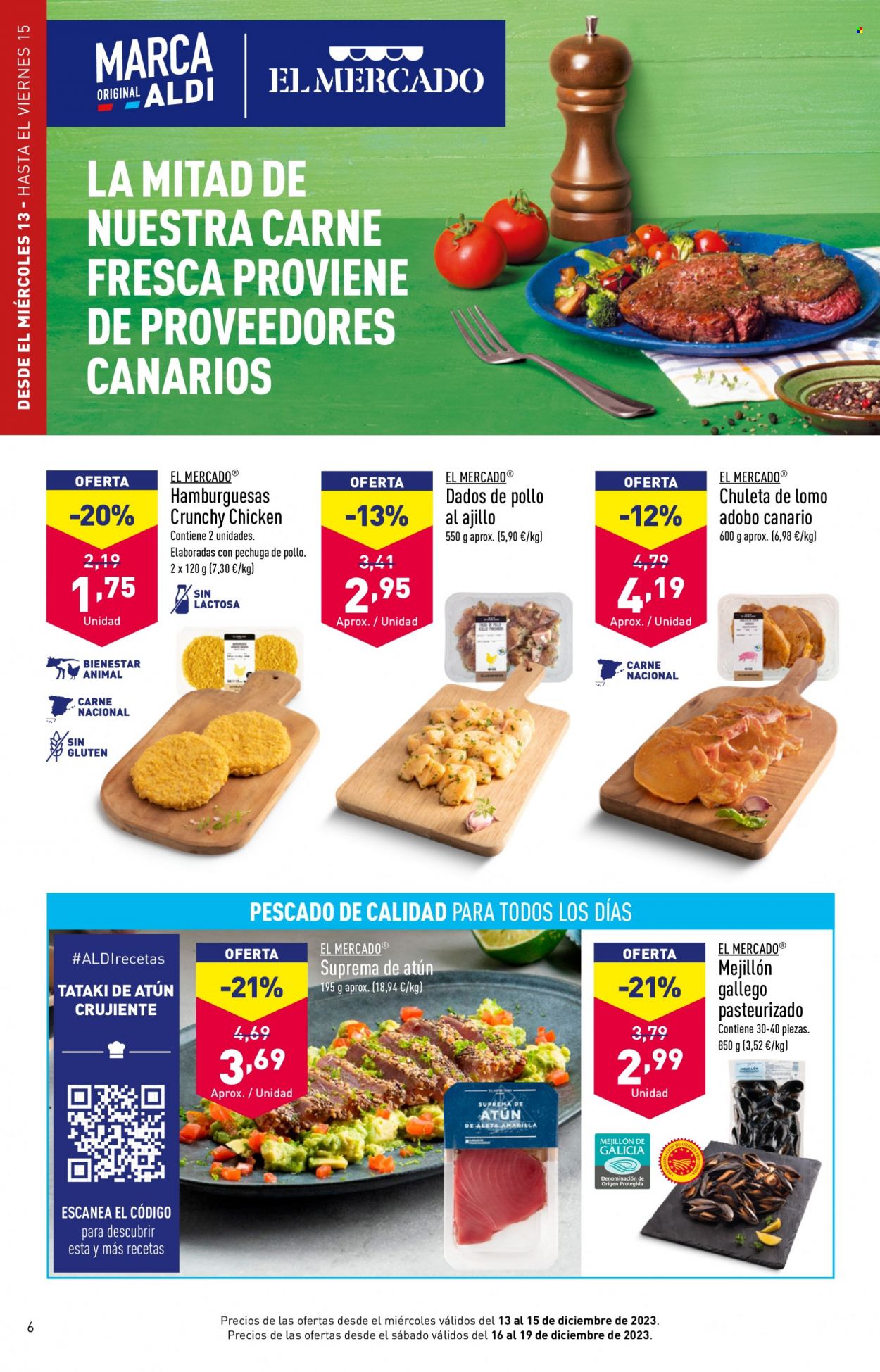 Folleto Aldi - 13/12/23 - 19/12/23. Página 6