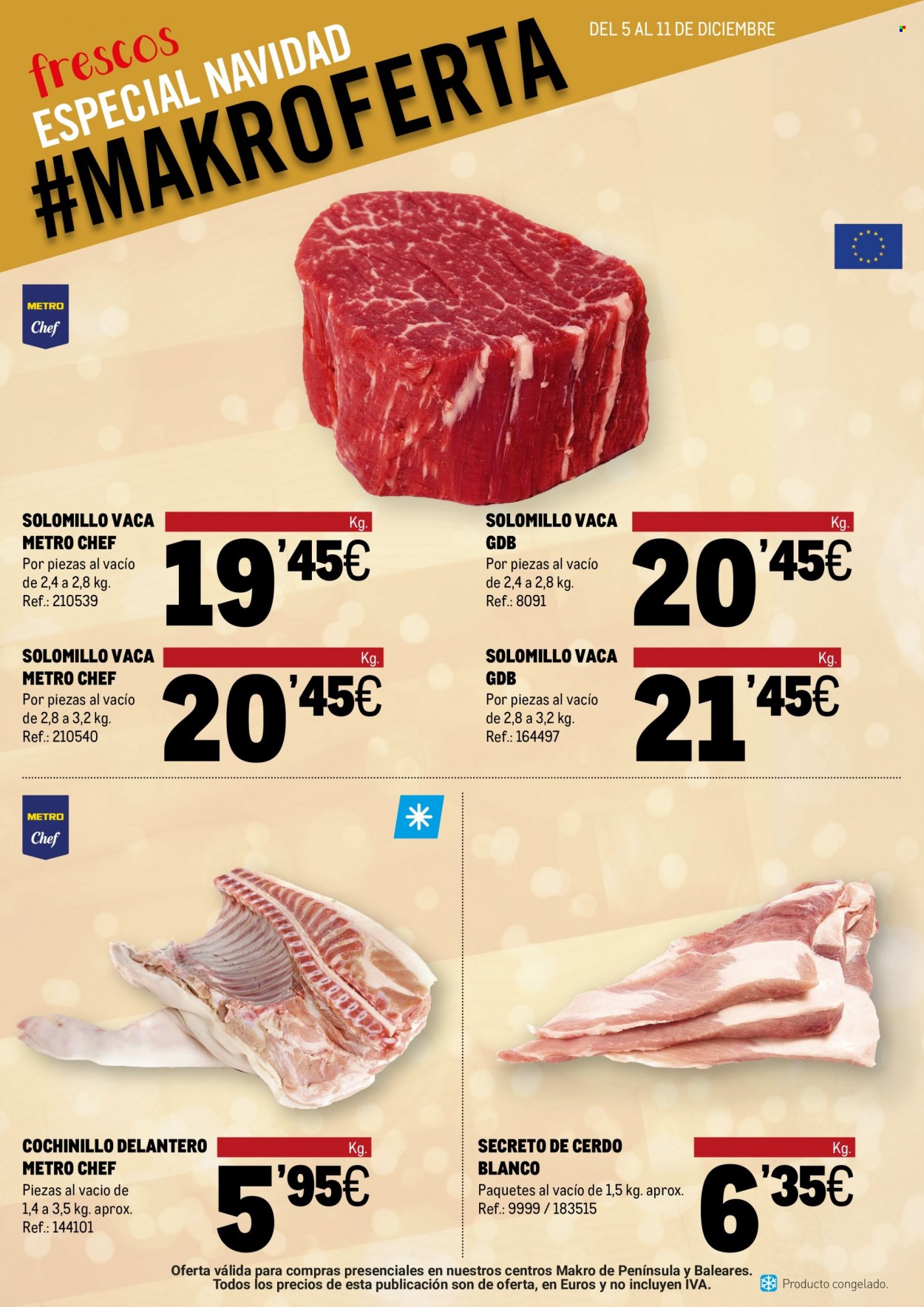 Folleto Makro - 05/12/23 - 11/12/23. Página 1