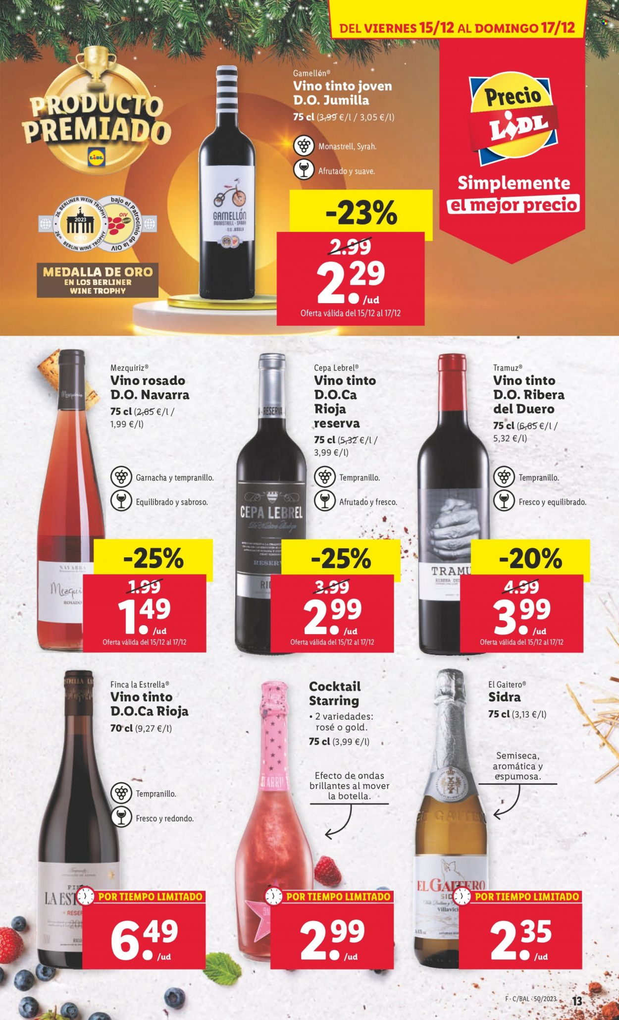 Folleto Lidl - 11/12/23 - 17/12/23. Página 13