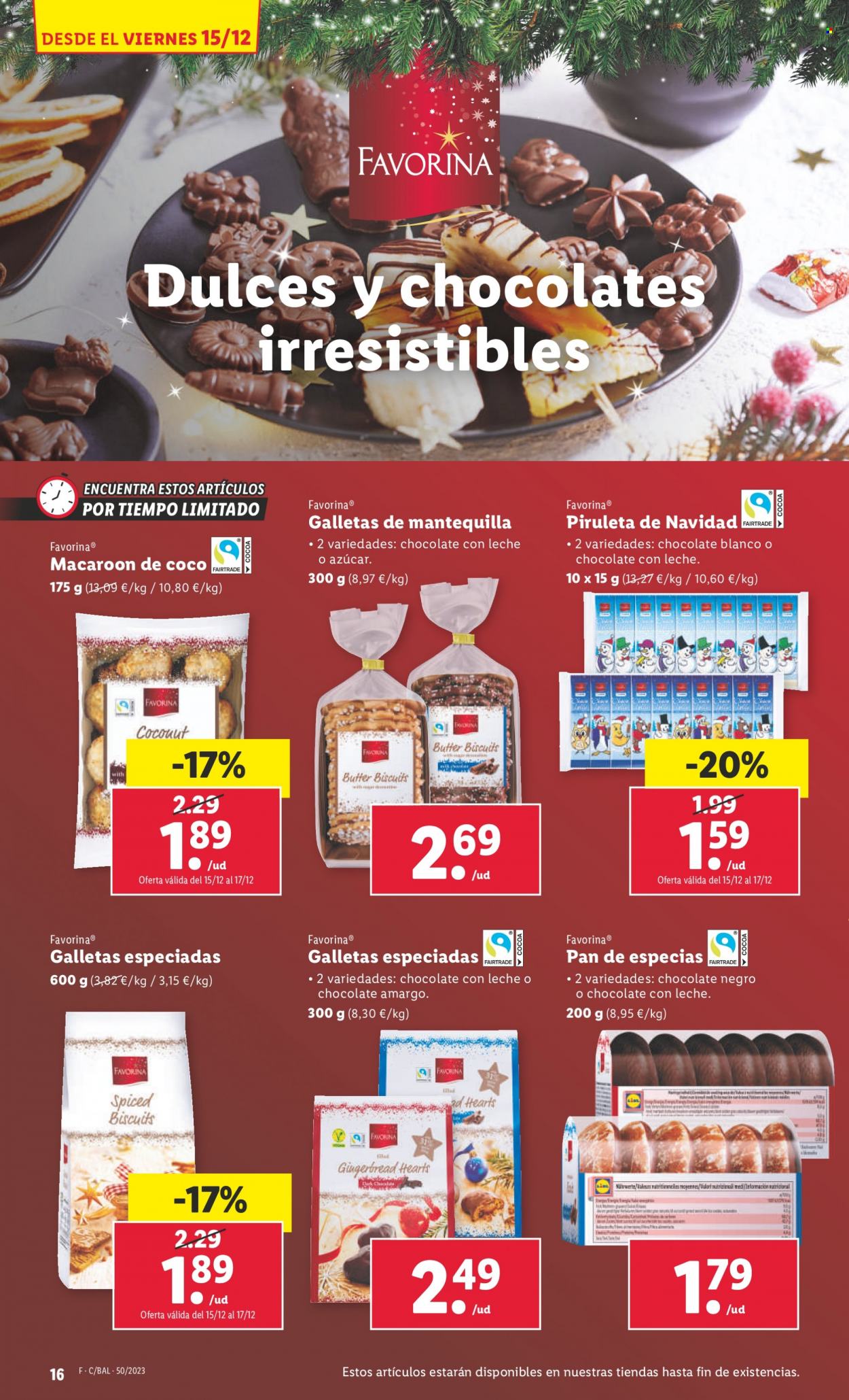 Folleto Lidl - 11/12/23 - 17/12/23. Página 16