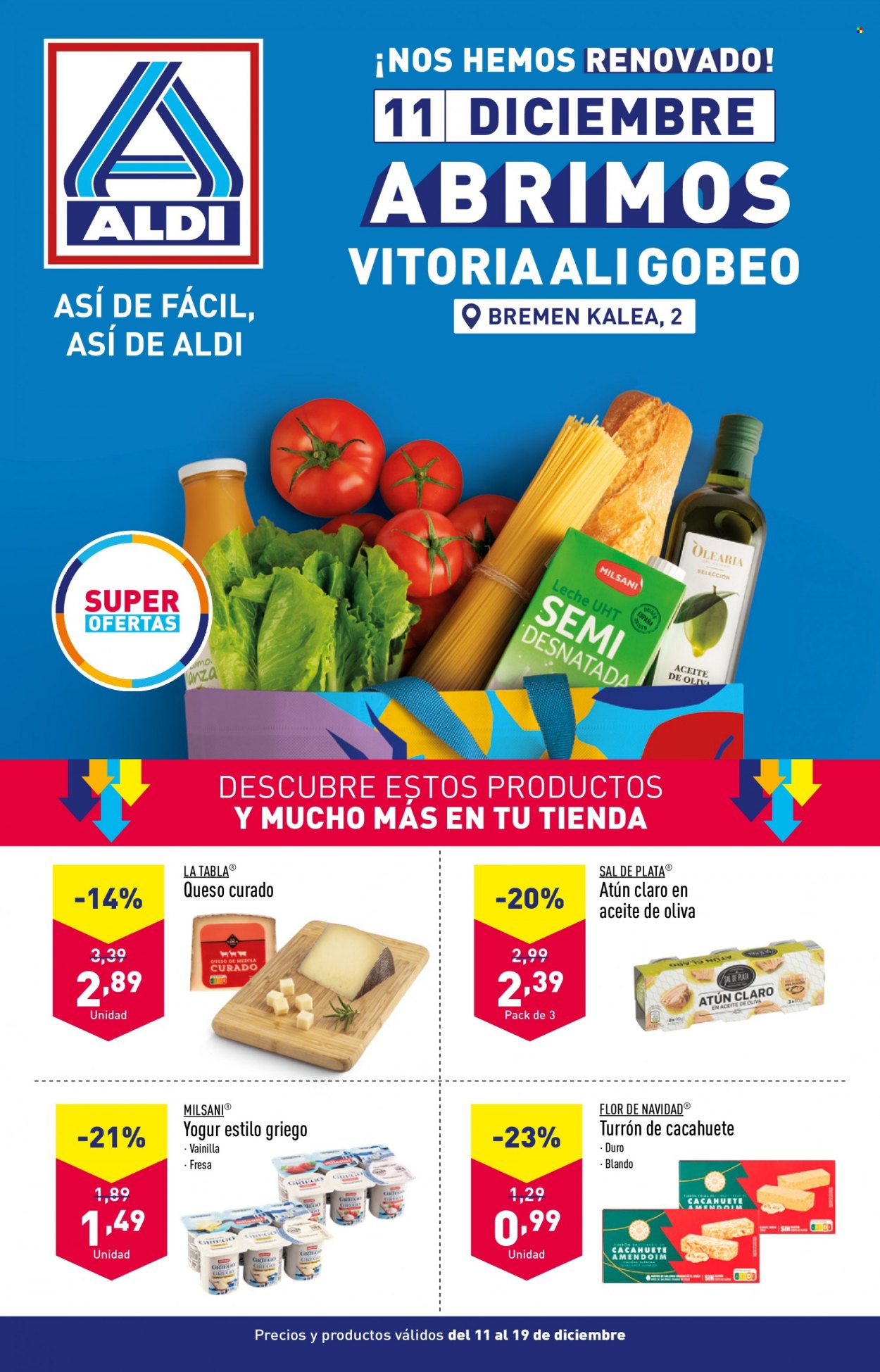 Folleto Aldi - 11/12/23 - 19/12/23. Página 1
