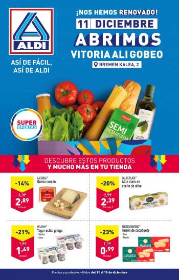 Folleto actual Aldi - 11/12/23 - 19/12/23.