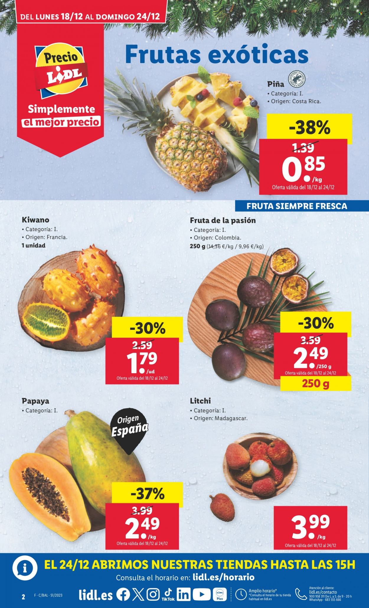 Folleto Lidl - 18/12/23 - 24/12/23. Página 2