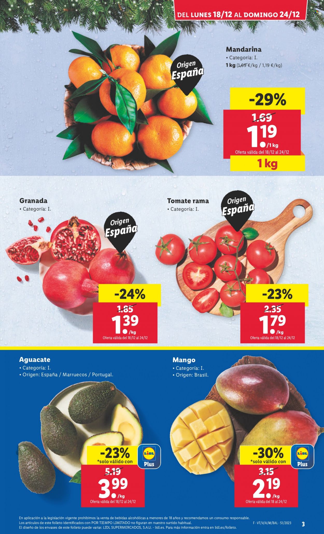 Folleto Lidl - 18/12/23 - 24/12/23. Página 3