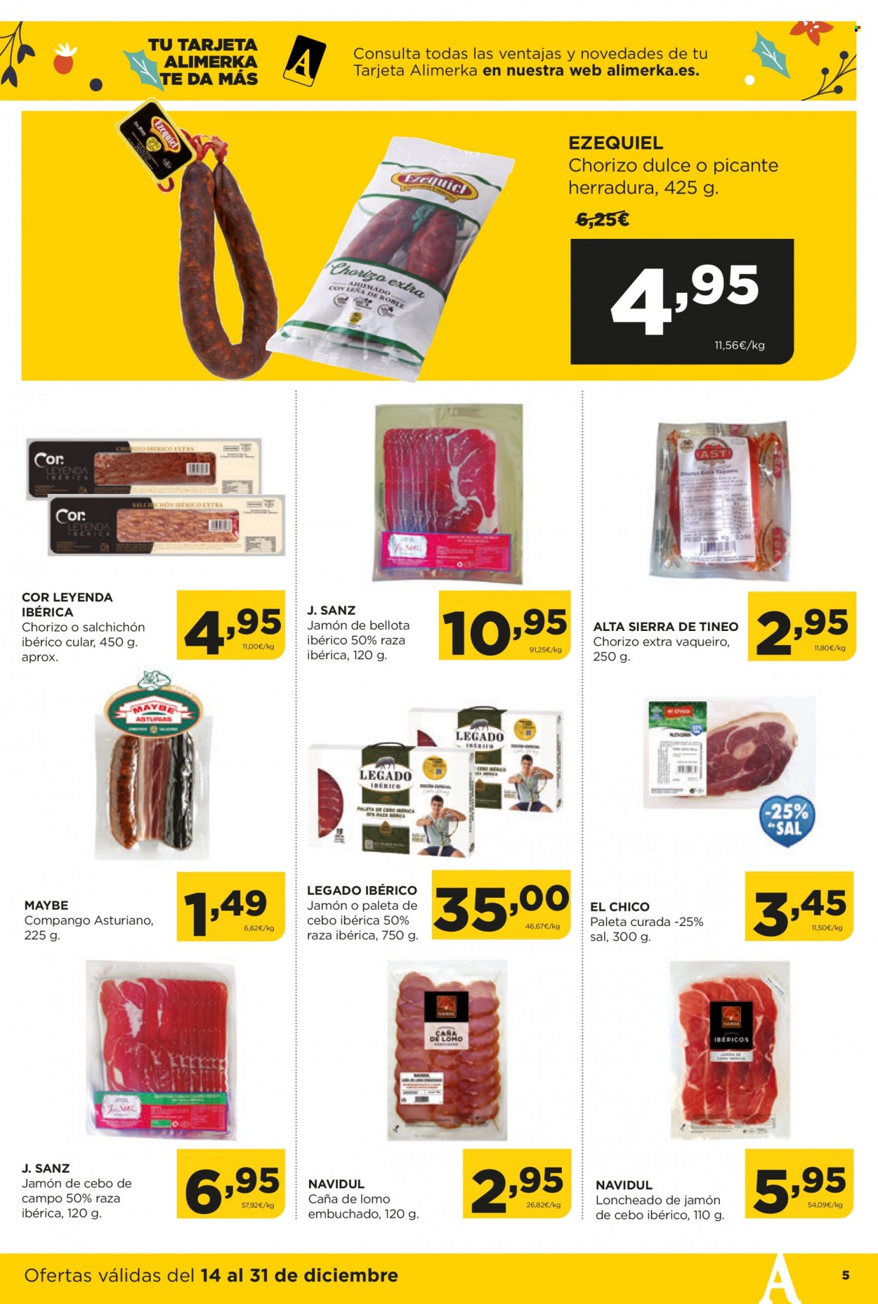 Folleto Alimerka - 14/12/23 - 31/12/23. Página 5