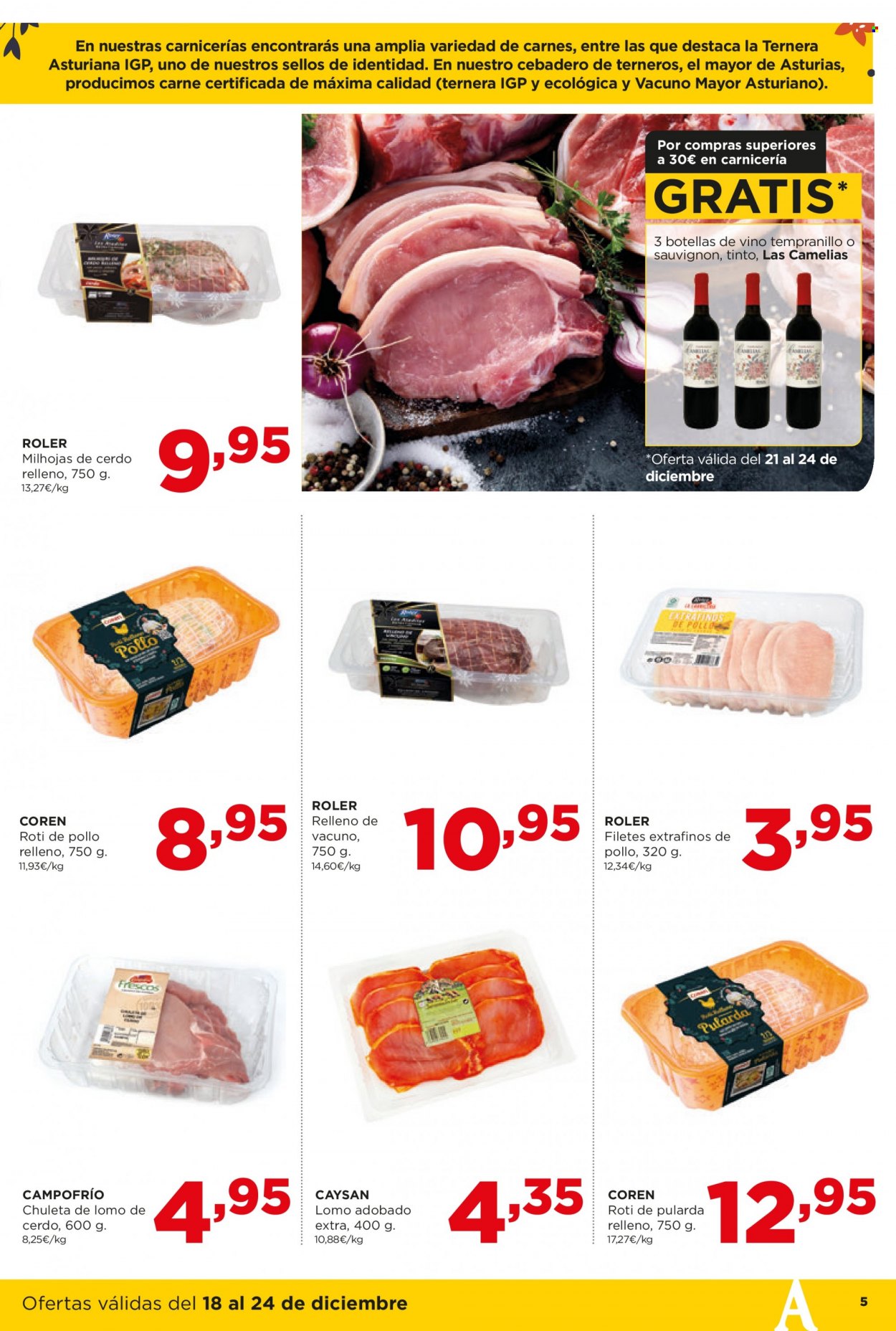 Folleto Alimerka - 18/12/23 - 24/12/23. Página 5
