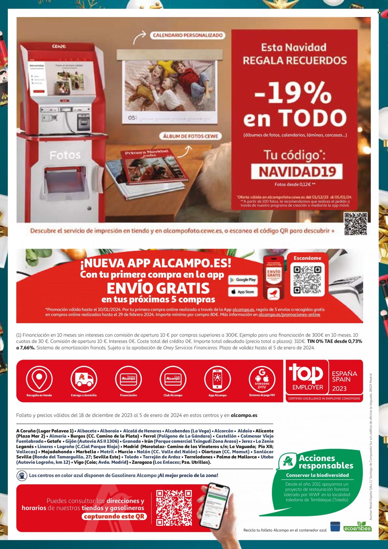 Folleto Alcampo - 18/12/23 - 05/01/24. Página 24