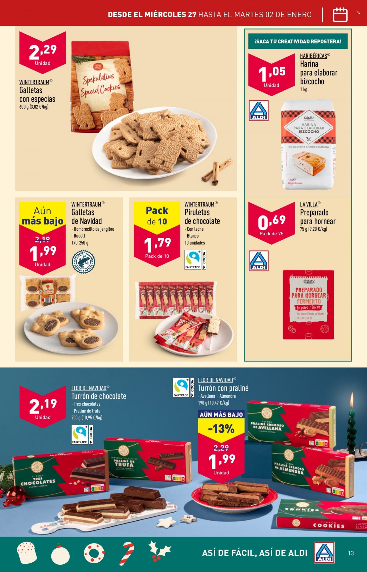 Folleto Aldi - 27/12/23 - 02/01/24. Página 13