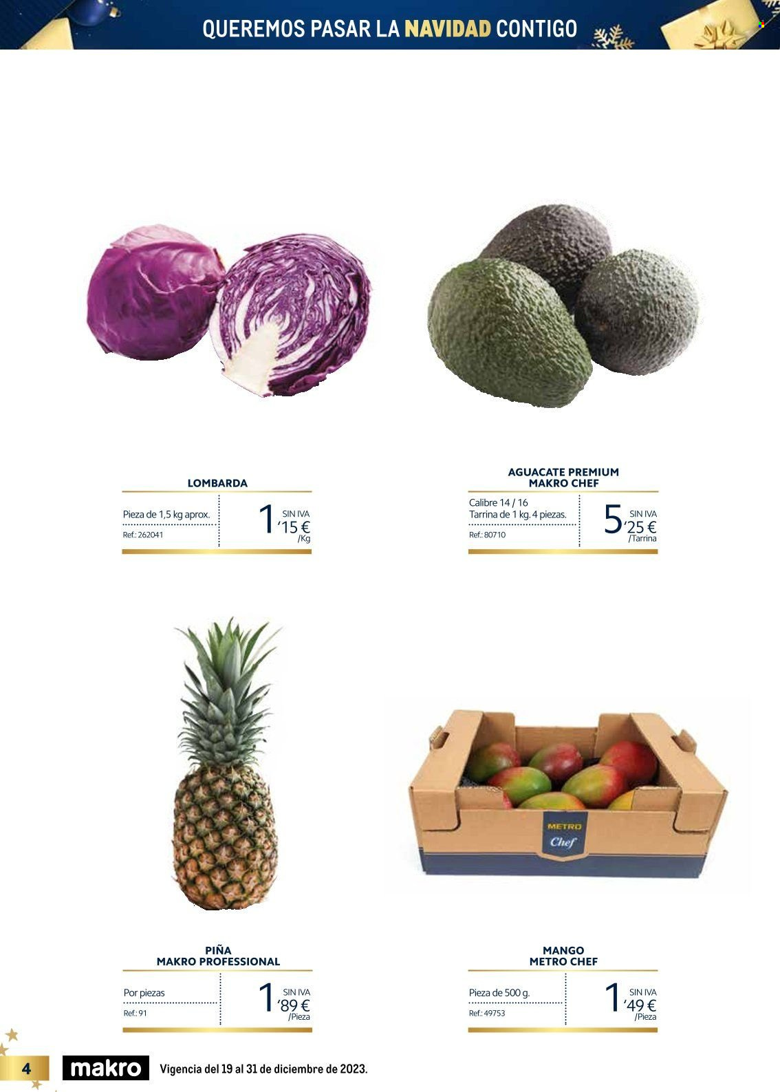 Folleto Makro - 19/12/23 - 31/12/23. Página 4