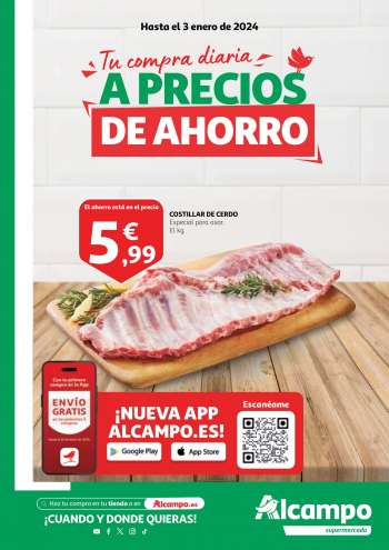 Folleto actual Alcampo - 26/12/23 - 03/01/24.