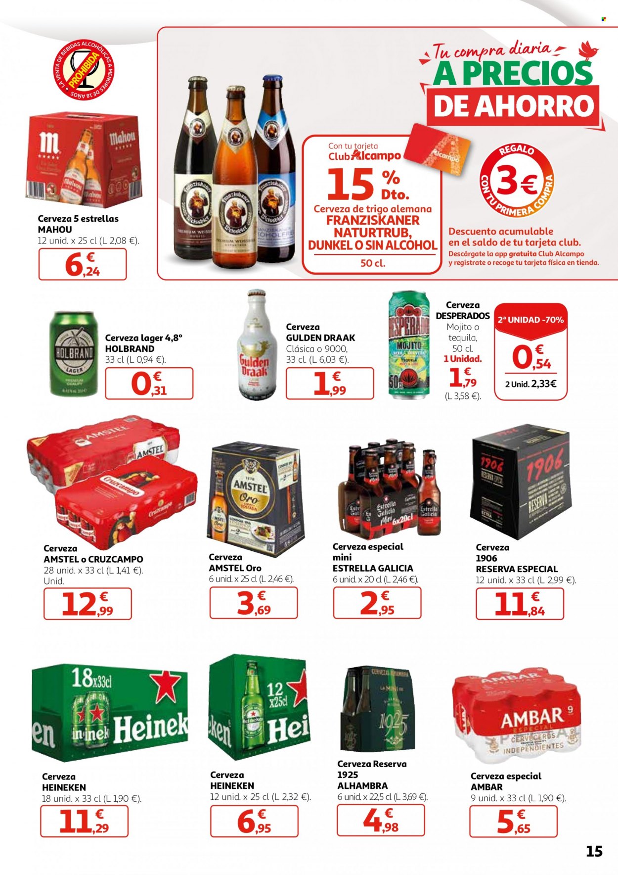 Folleto Alcampo - 26/12/23 - 03/01/24. Página 15